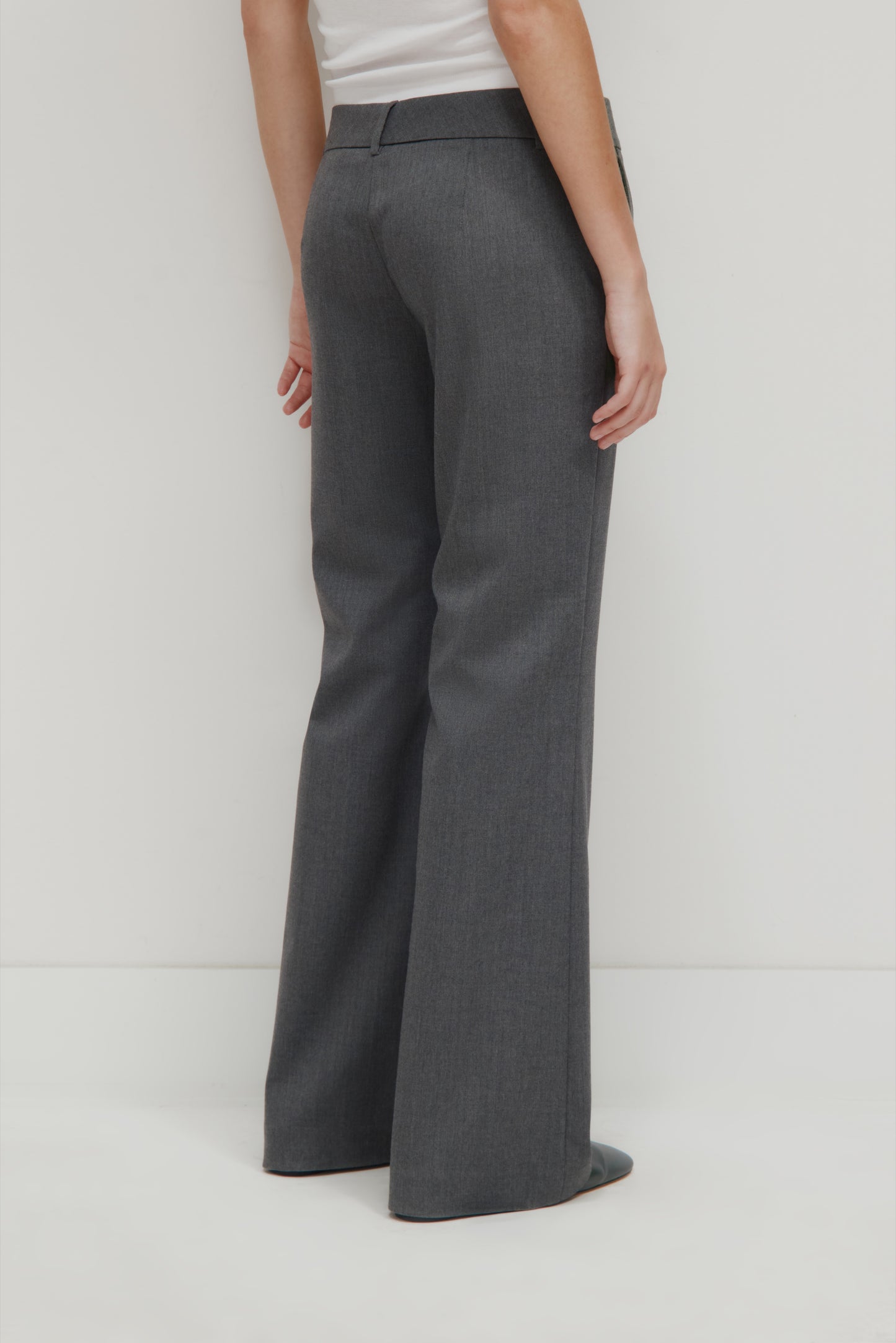 Women's Iman Trouser in Charcoal Mix