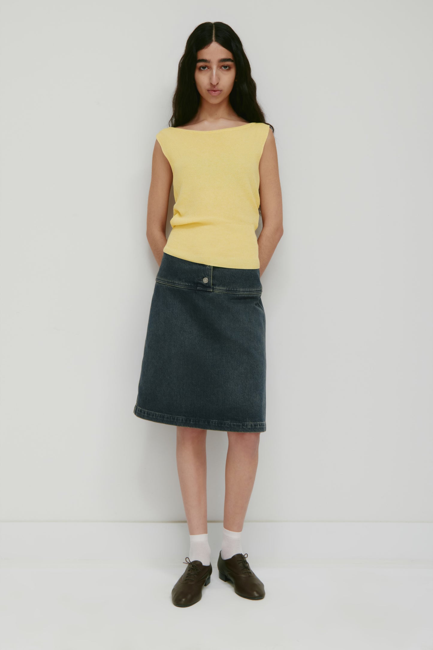 Women's Kenza Boatneck Tank in Sorbet