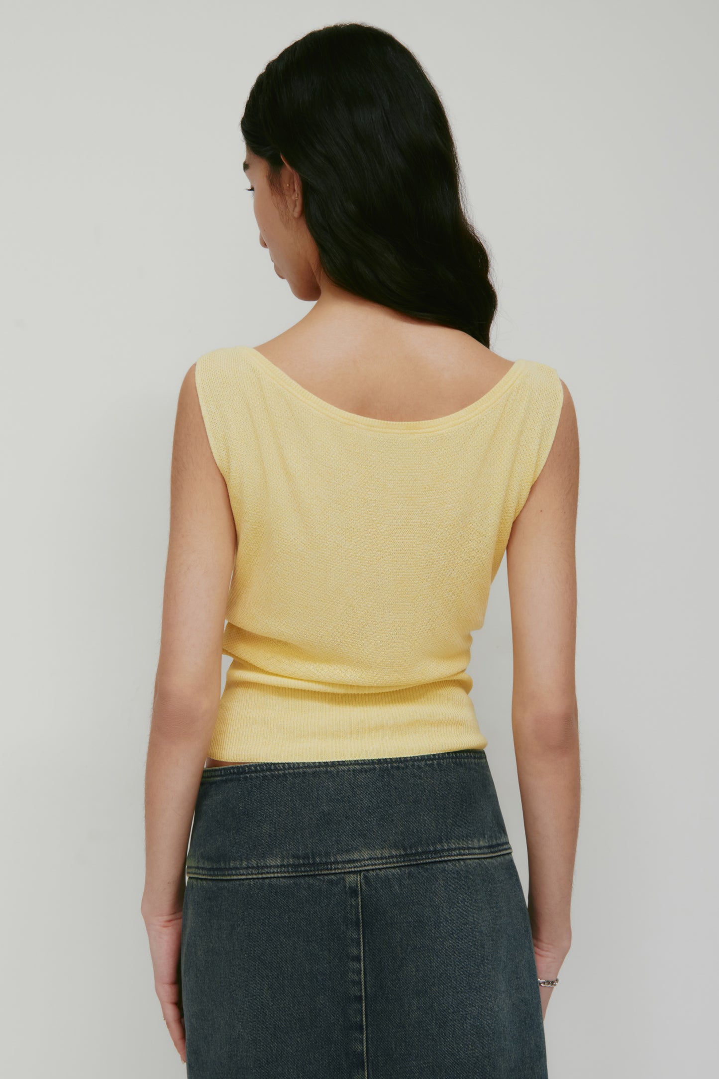 Women's Kenza Boatneck Tank in Sorbet