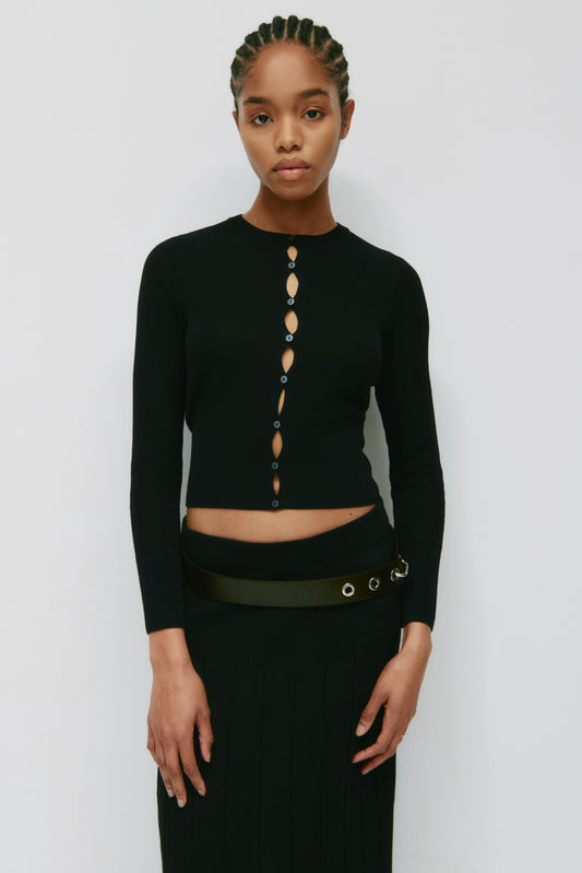 Women's Kenza Kissing Cardi in Black