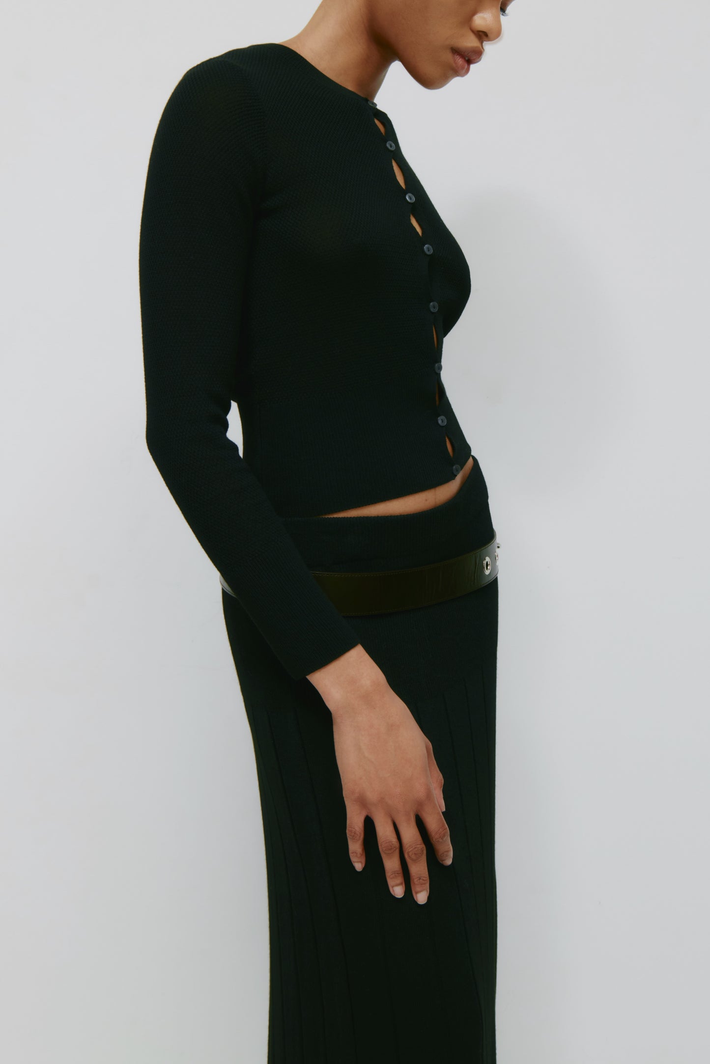 Women's Kenza Kissing Cardi in Black
