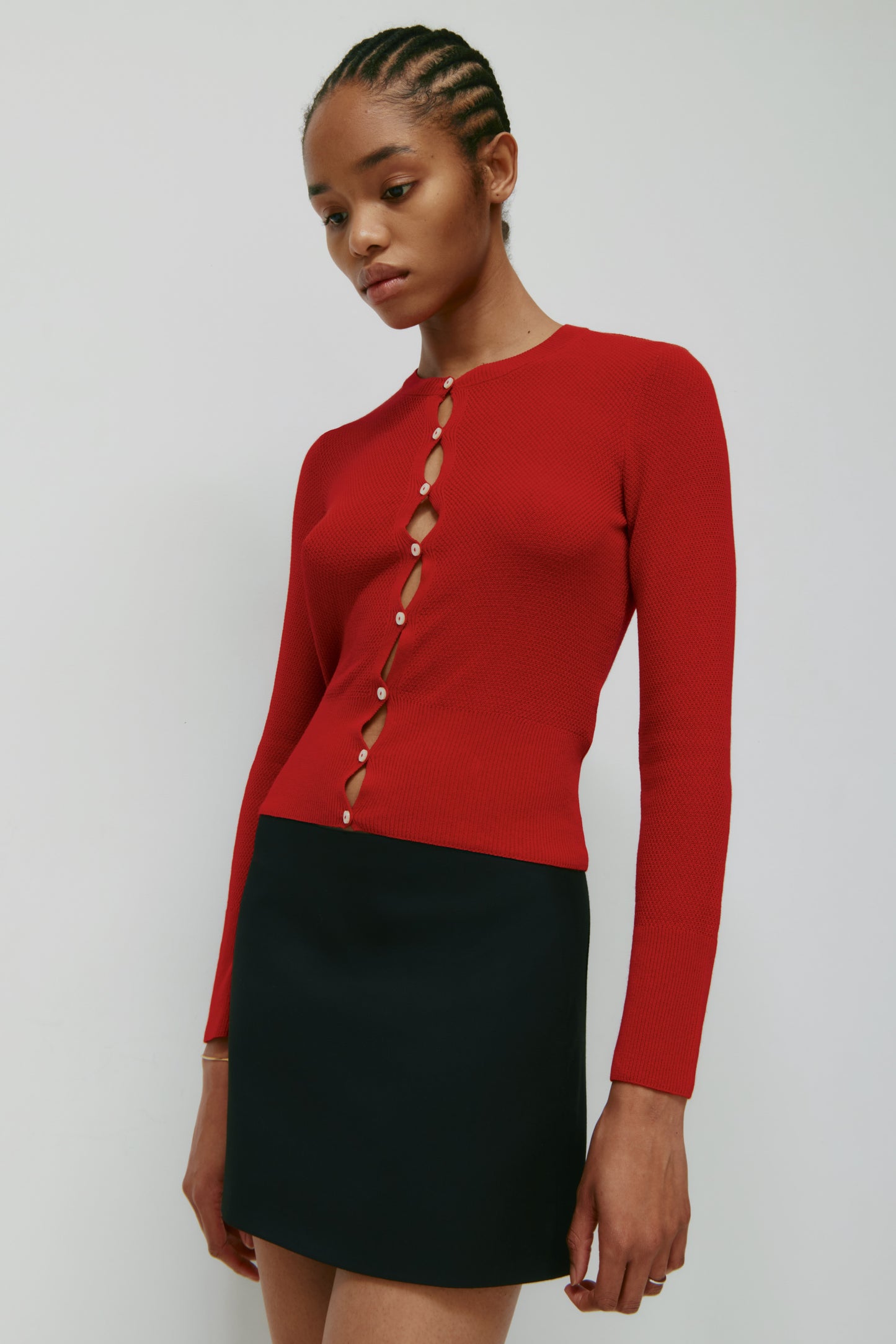 Women's Kenza Kissing Cardi in Salsa