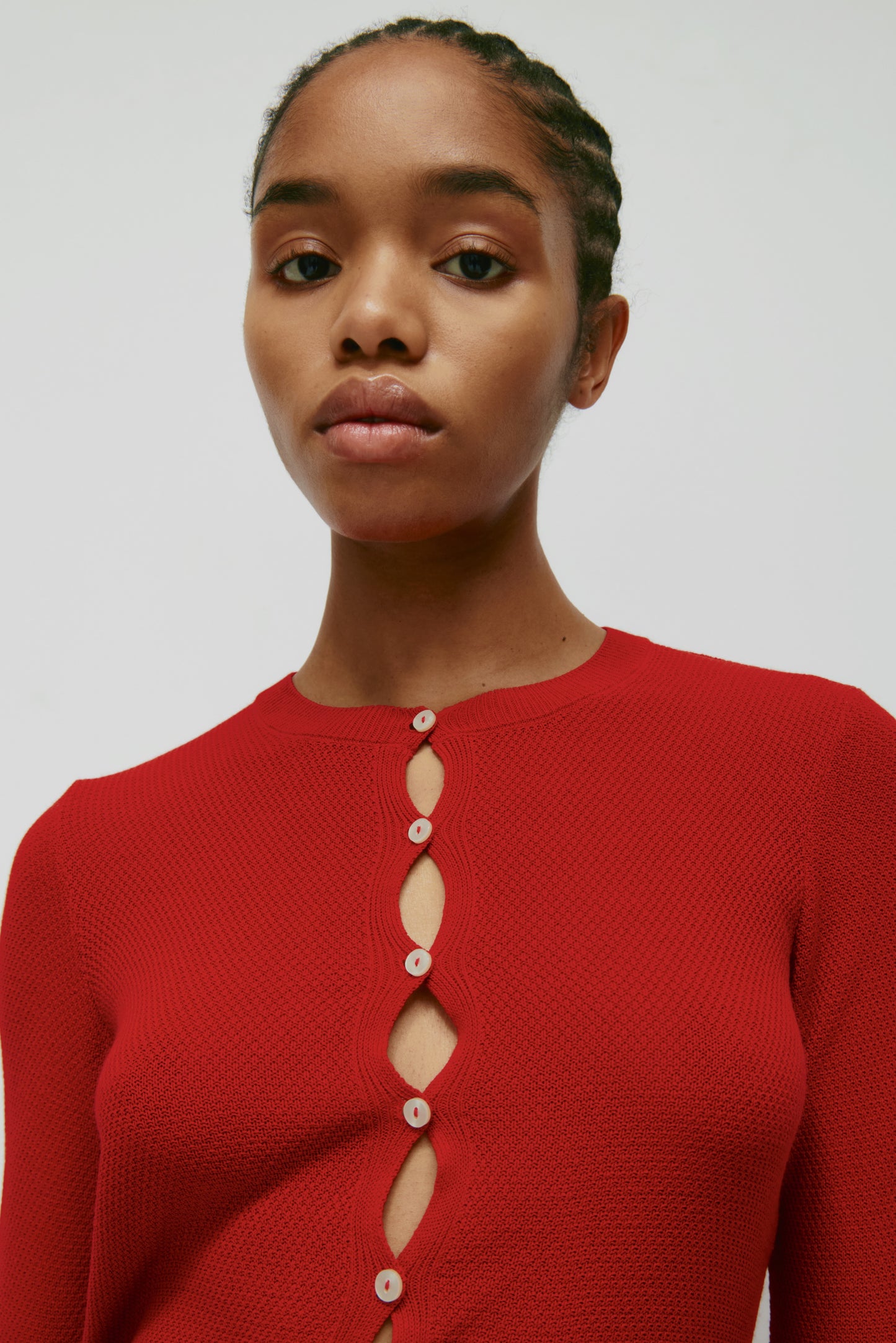 Women's Kenza Kissing Cardi in Salsa