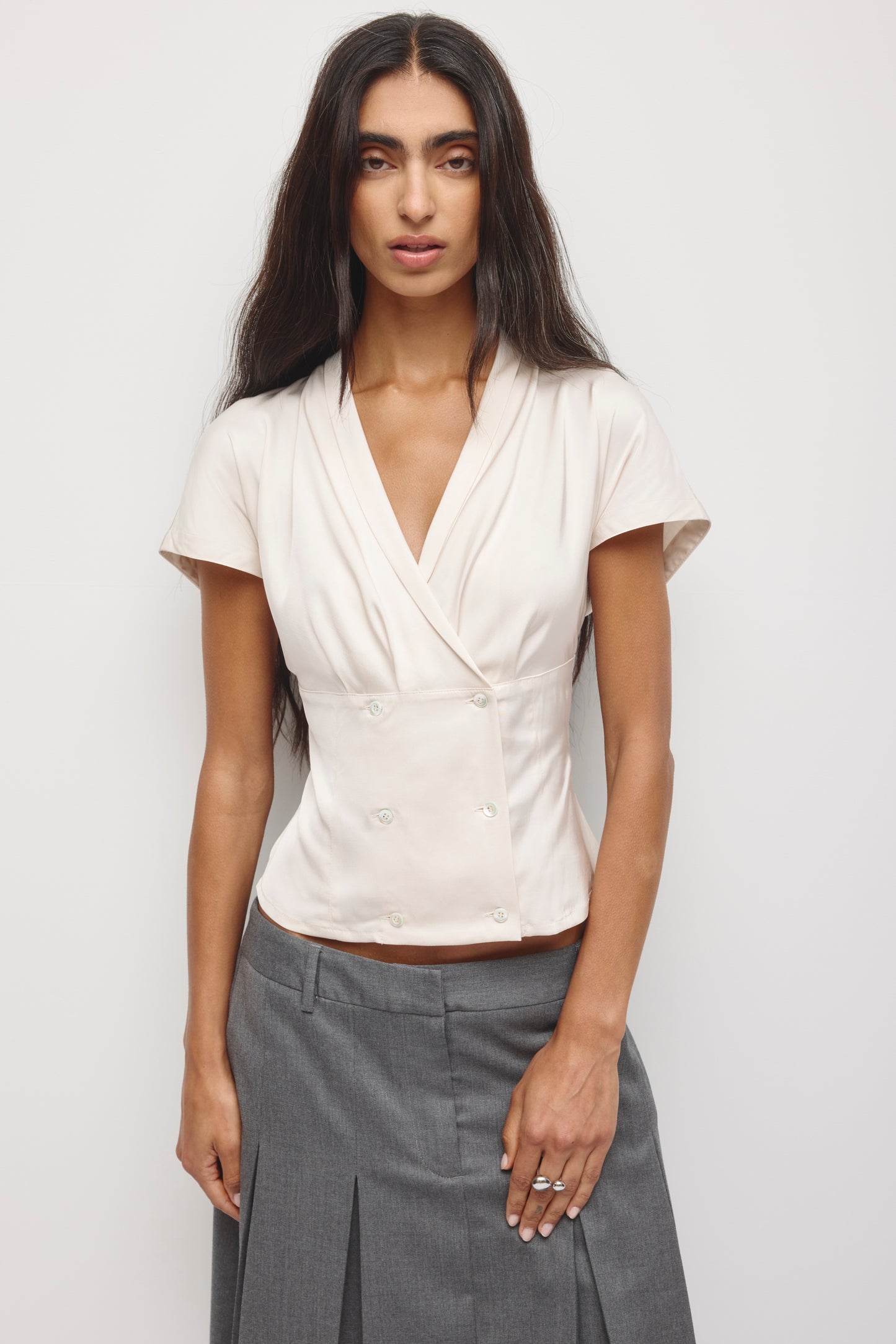 Women's Layali Blouse in Birch