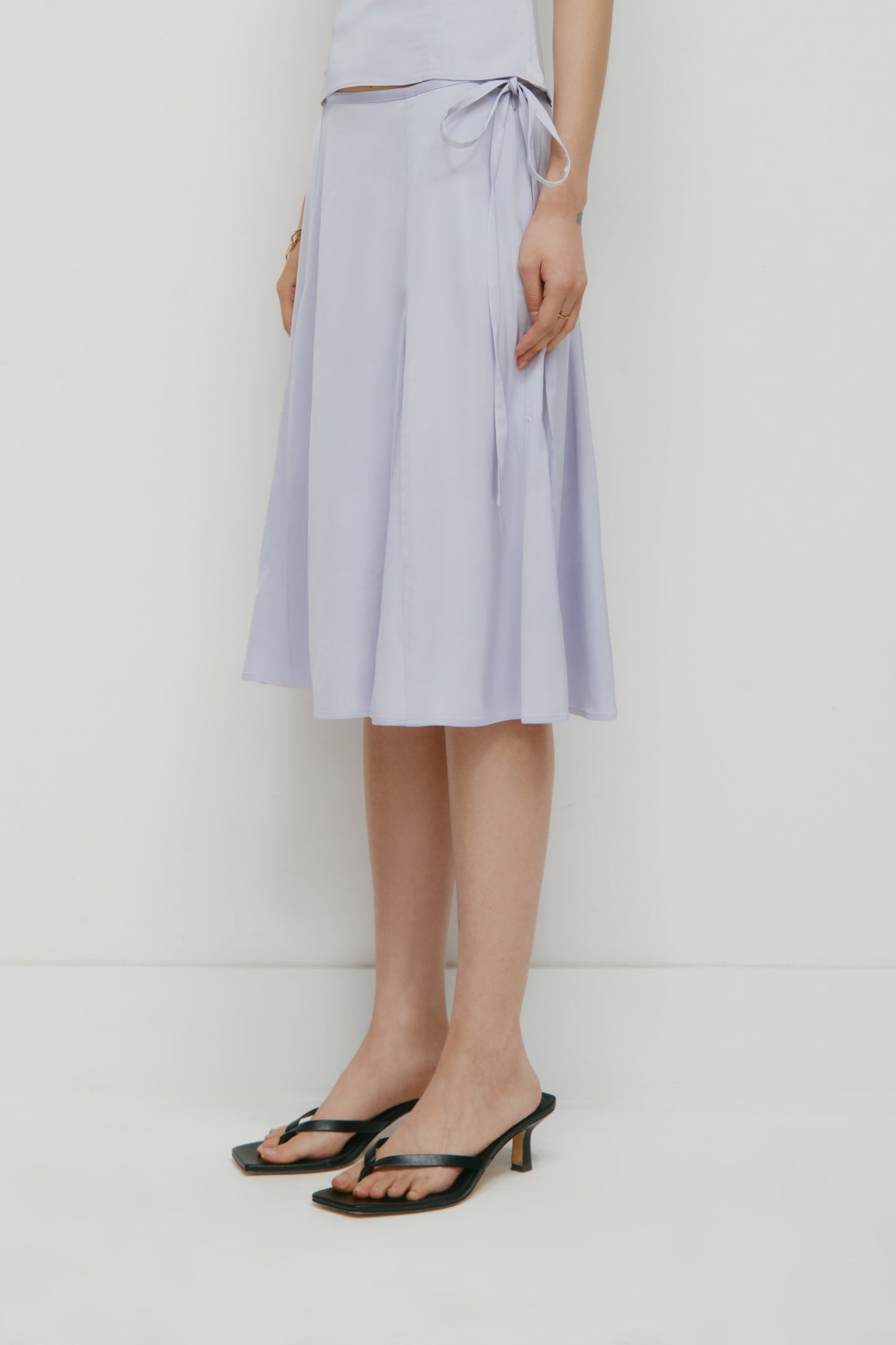 Women's Layali Midi Skirt in Thistle