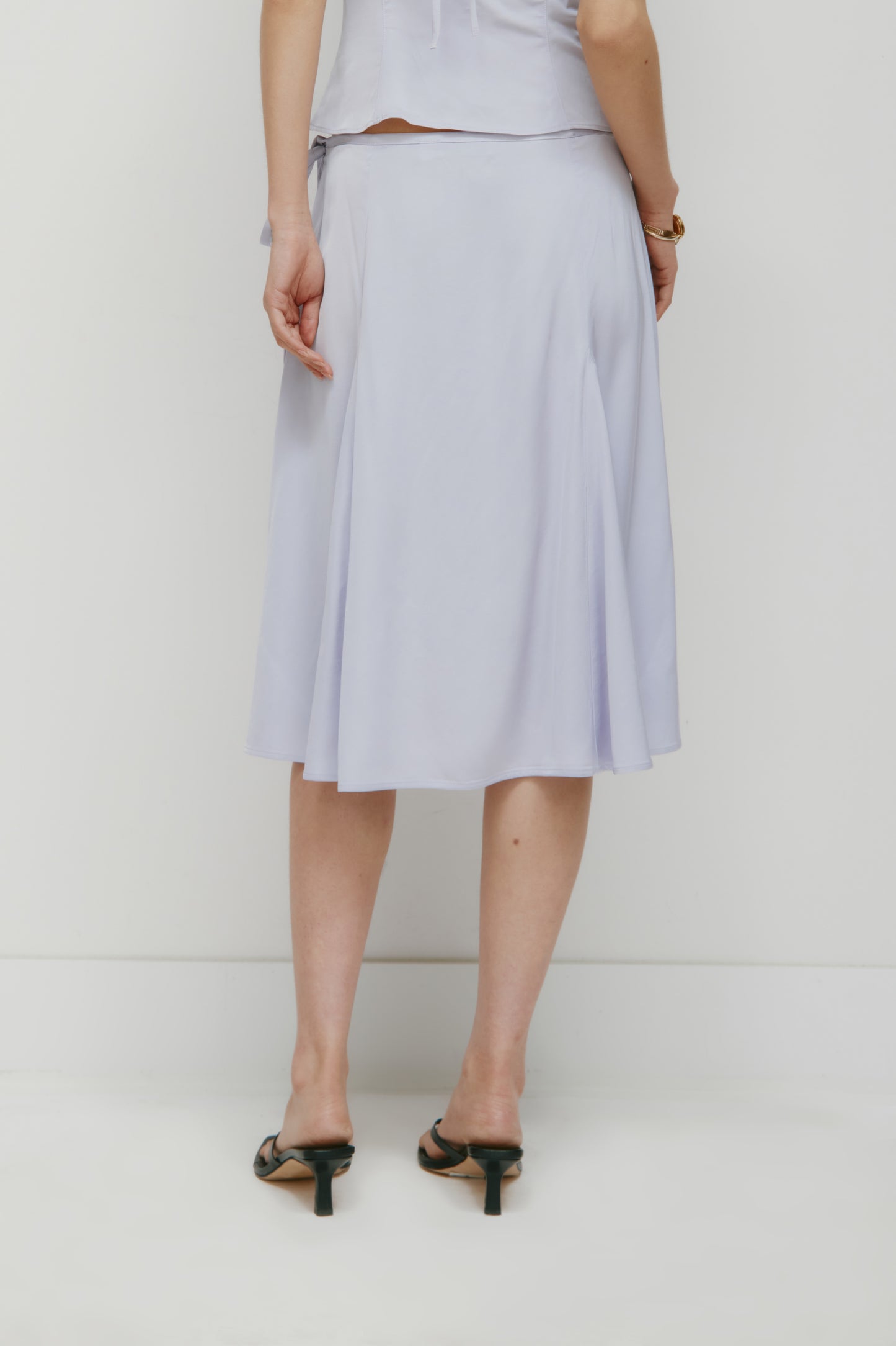 Women's Layali Midi Skirt in Thistle