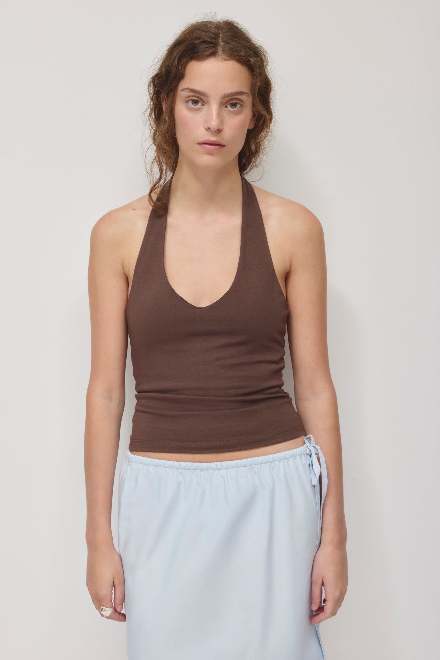 Women's Layn Infinity Halter in Espresso