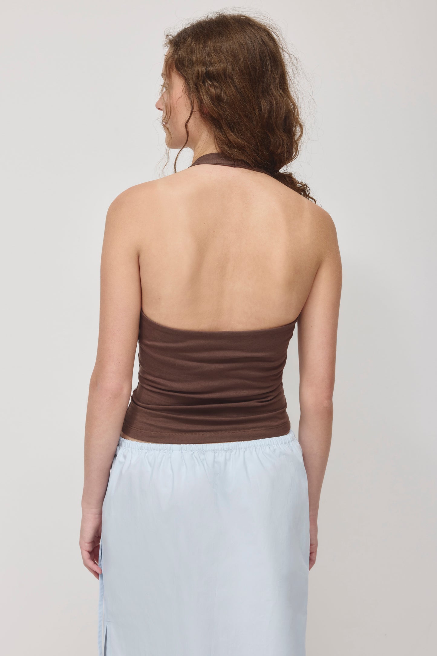 Women's Layn Infinity Halter in Espresso