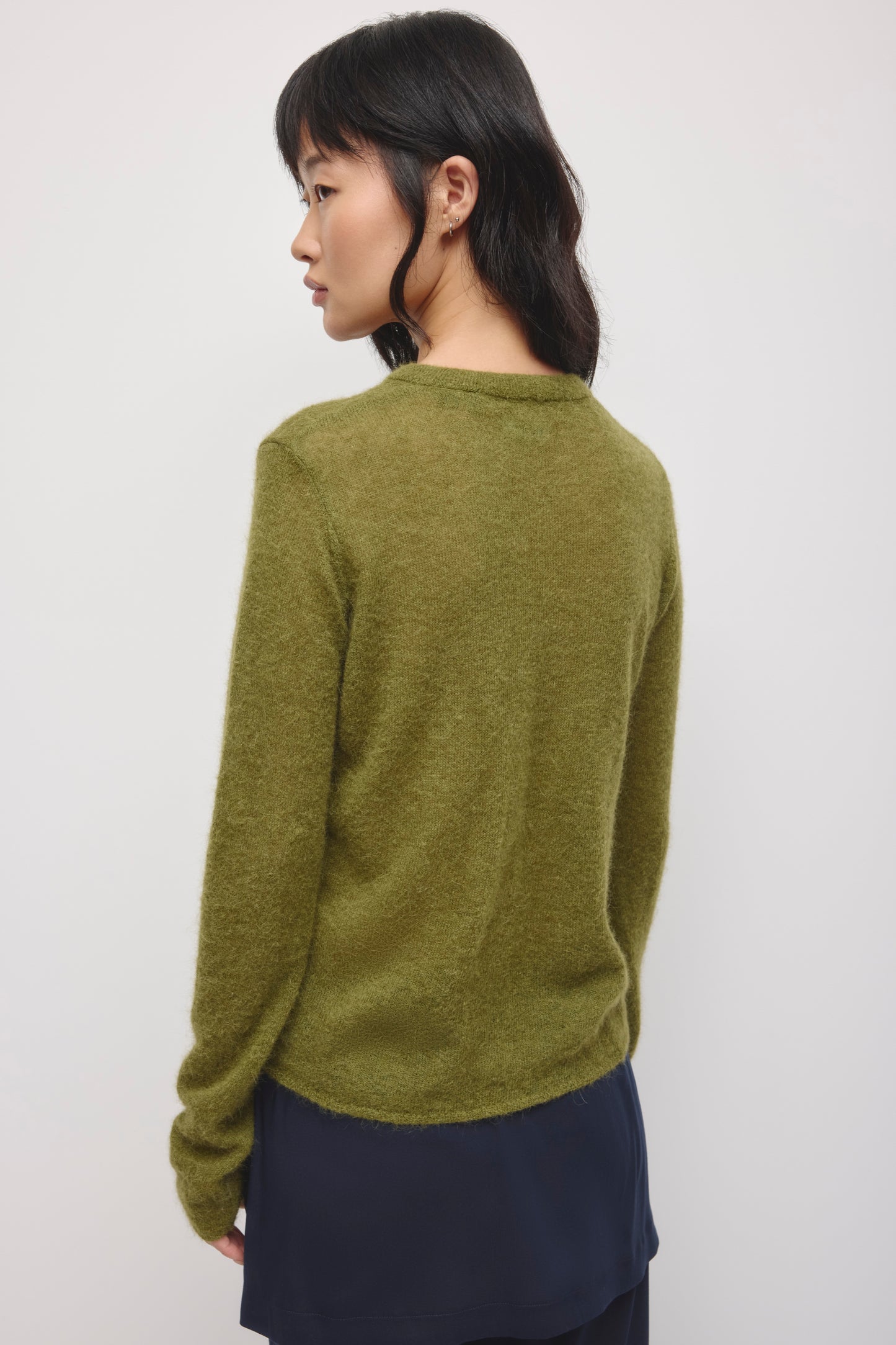 Women's Noor Sheer Cardigan in Cardamom