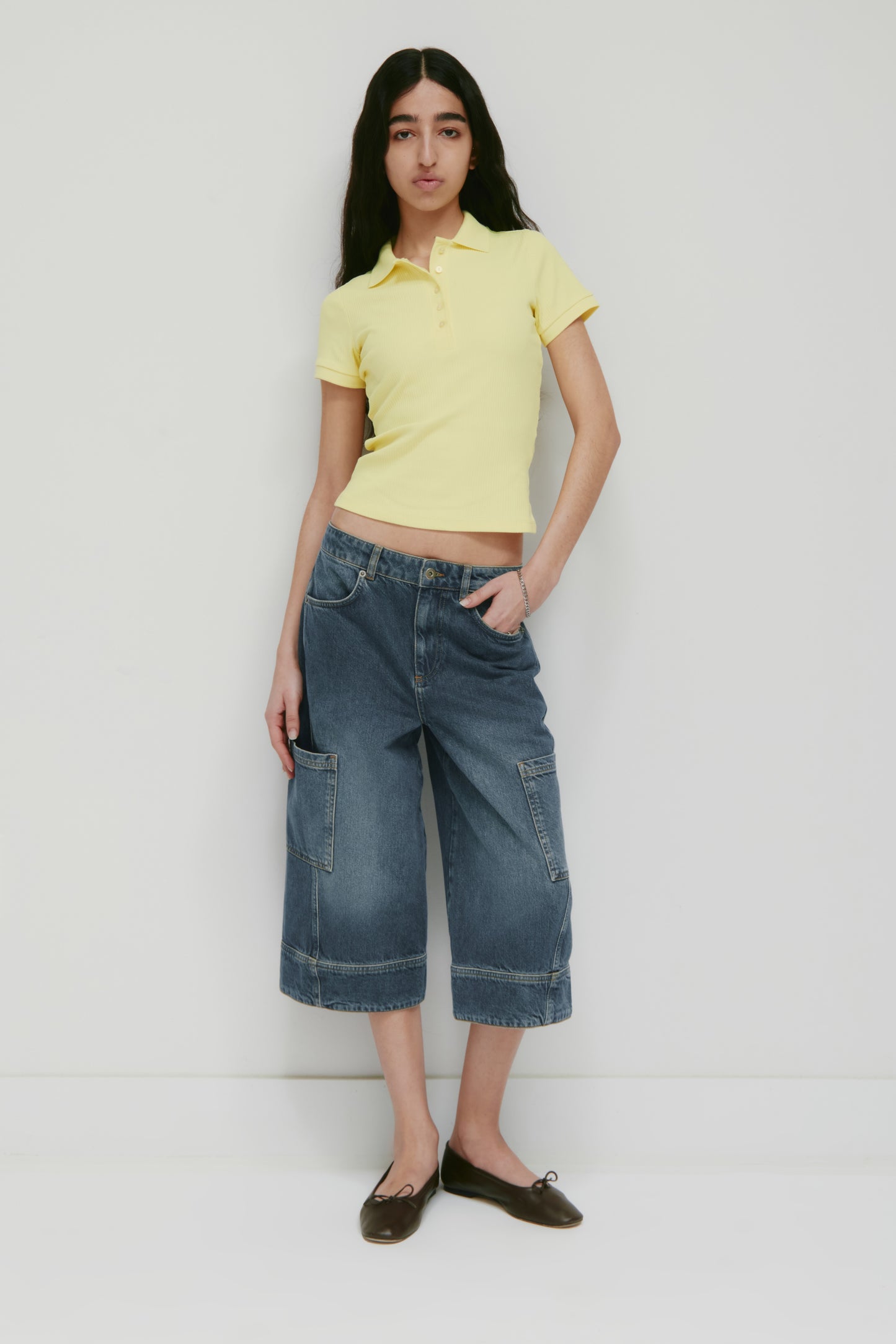 Women's Rib Polo in Sorbet