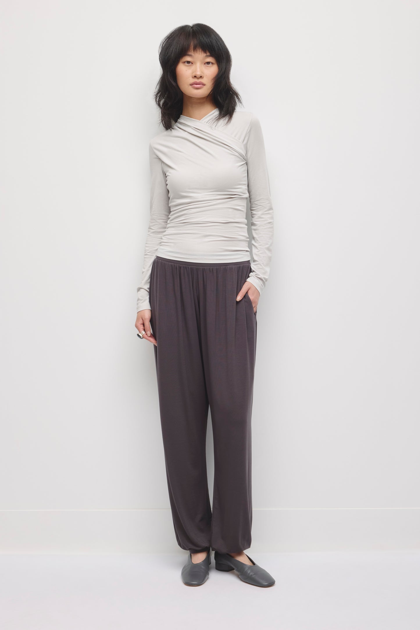 Women's Samira Wrap Longsleeve in Haze