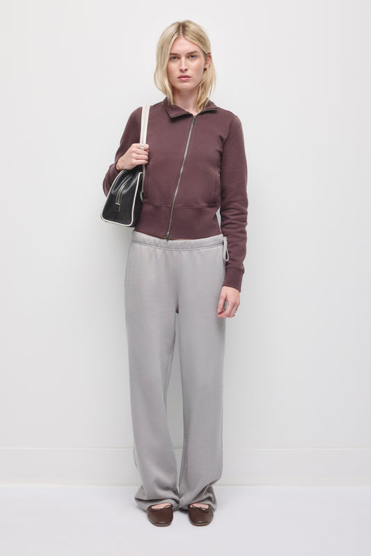 Women's Side Tie Sweatpant in Gypsum