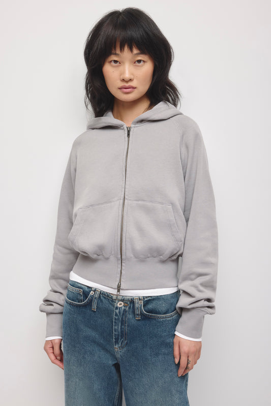 Women's Snug Full Zip Hoodie in Gypsum