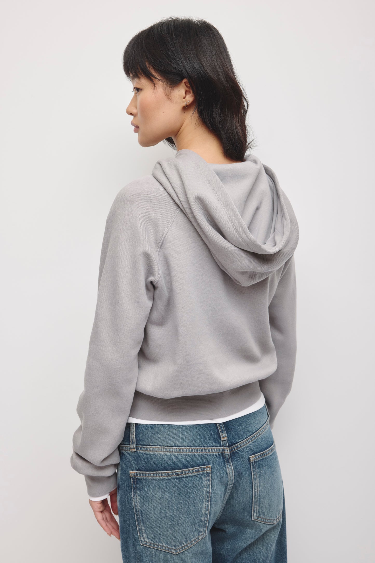 Women's Snug Full Zip Hoodie in Gypsum