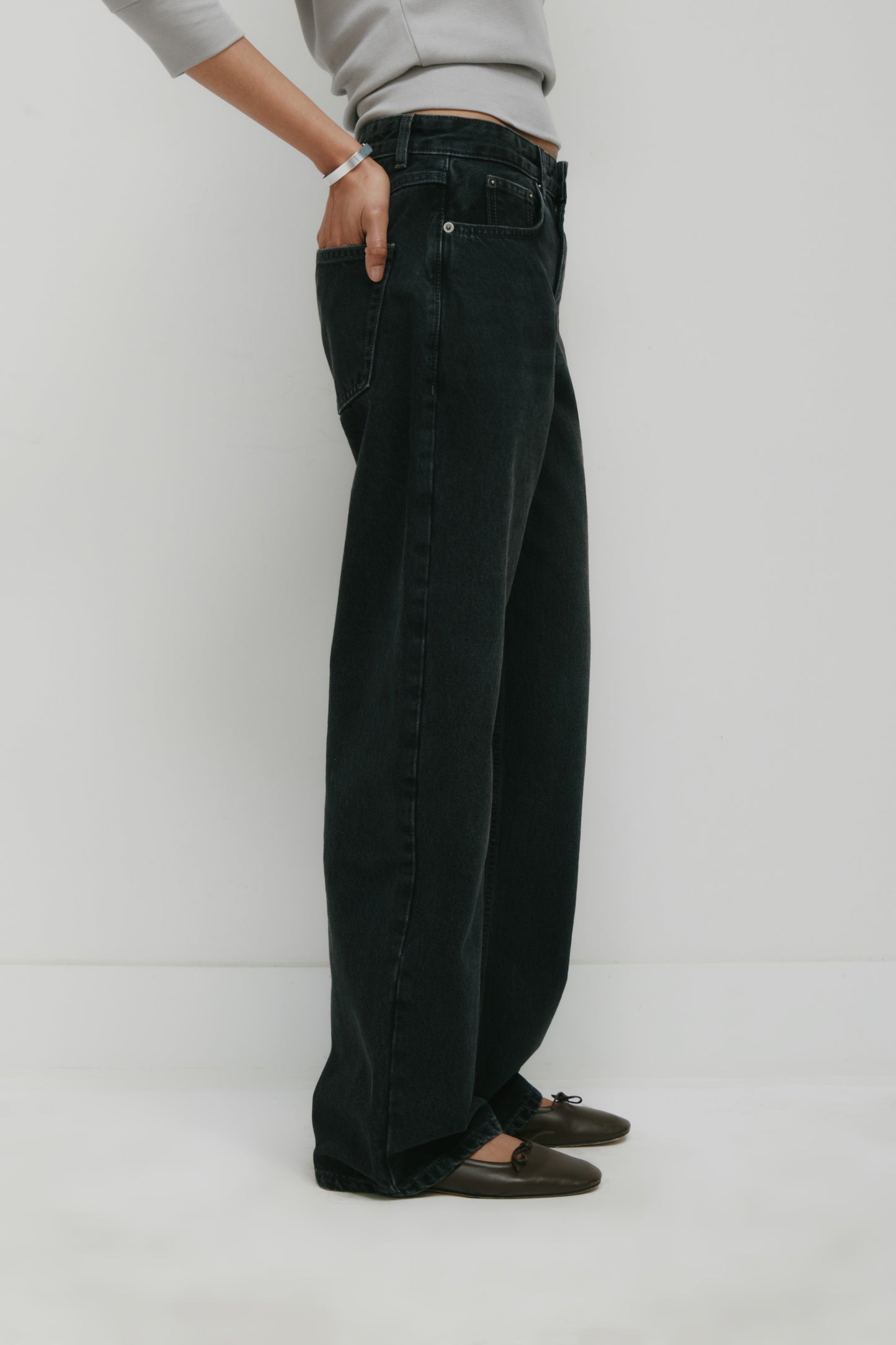 Women's Taba Denim in Vintage Grey