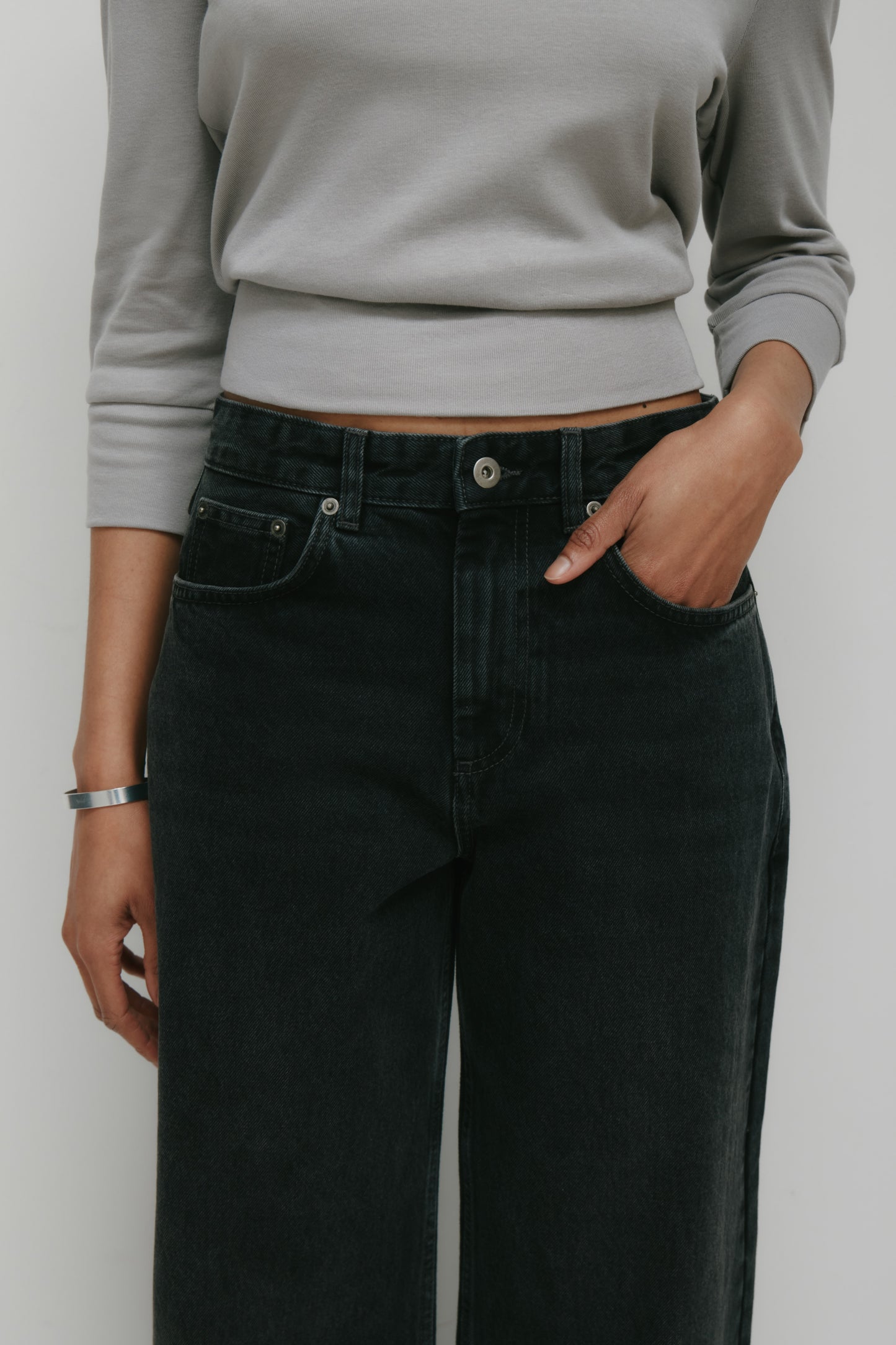 Women's Taba Denim in Vintage Grey