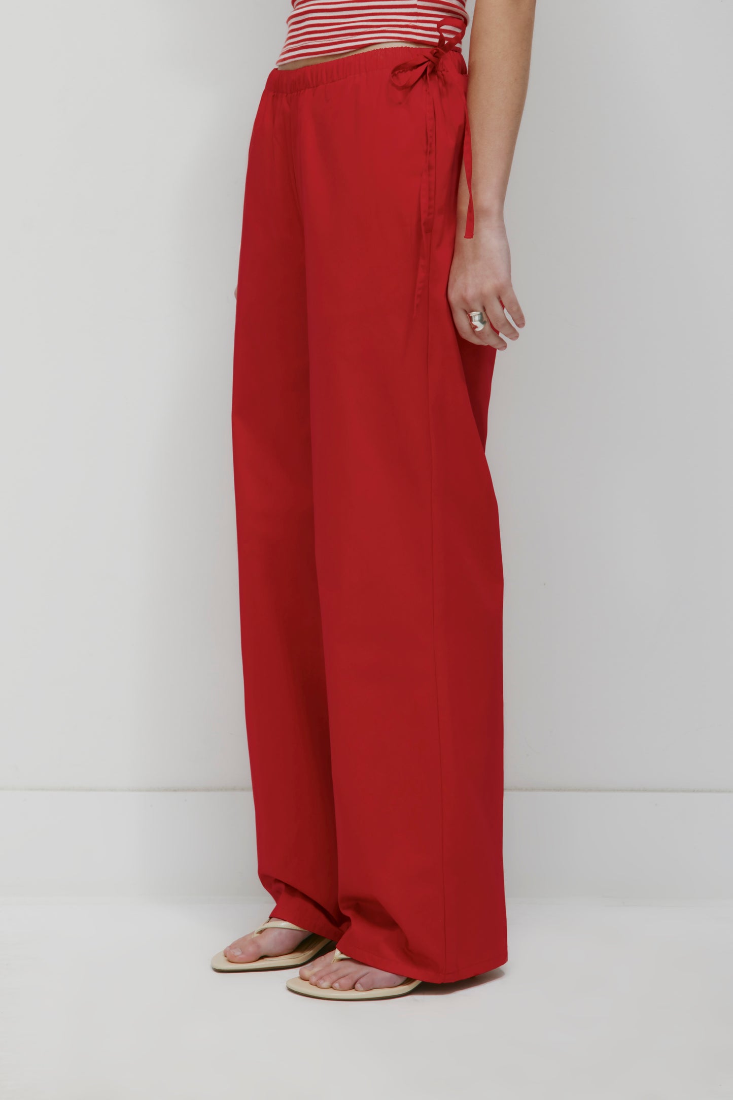 Women's Tara Poplin Pant in Salsa