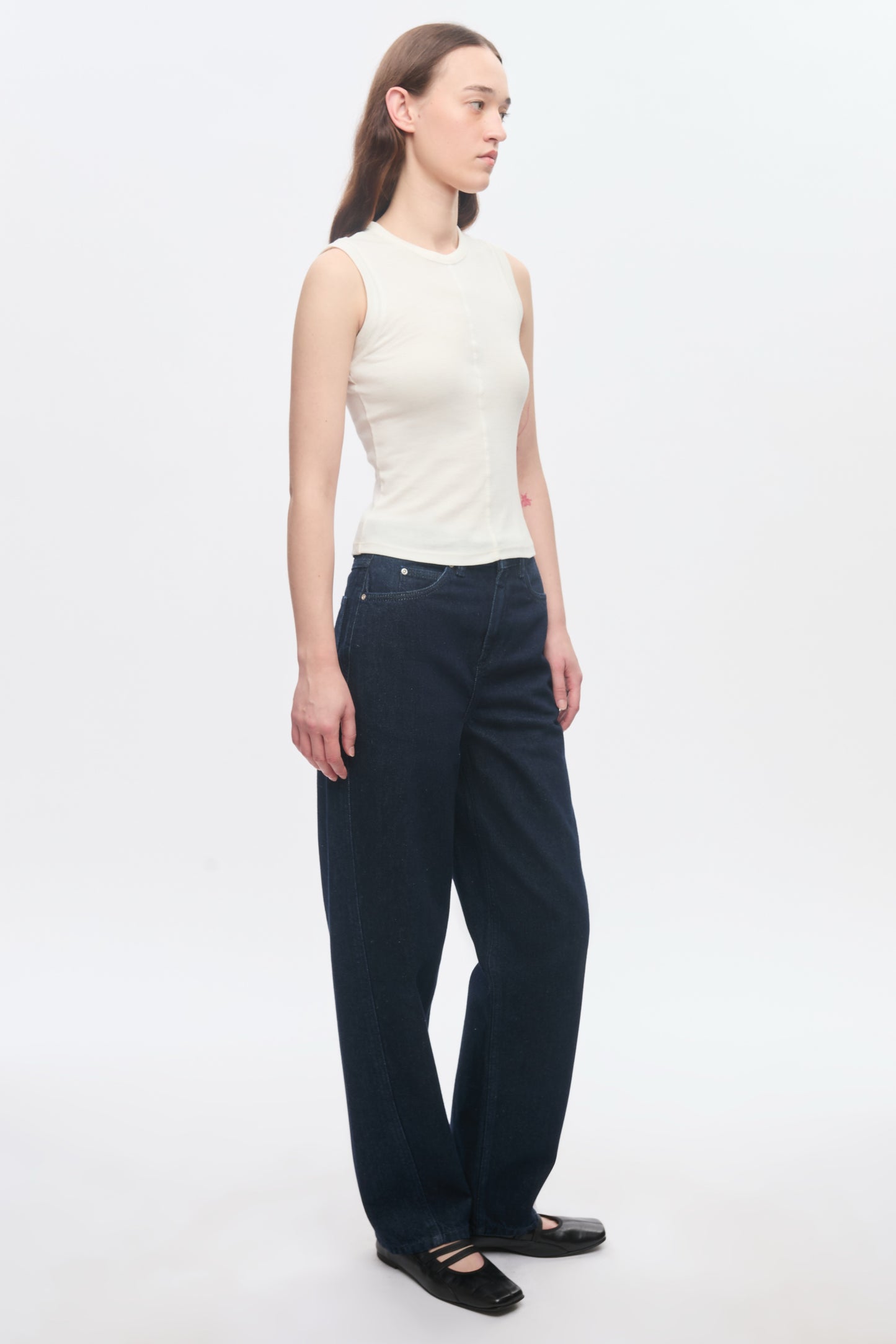 Women's Trace Tank in Marshmallow