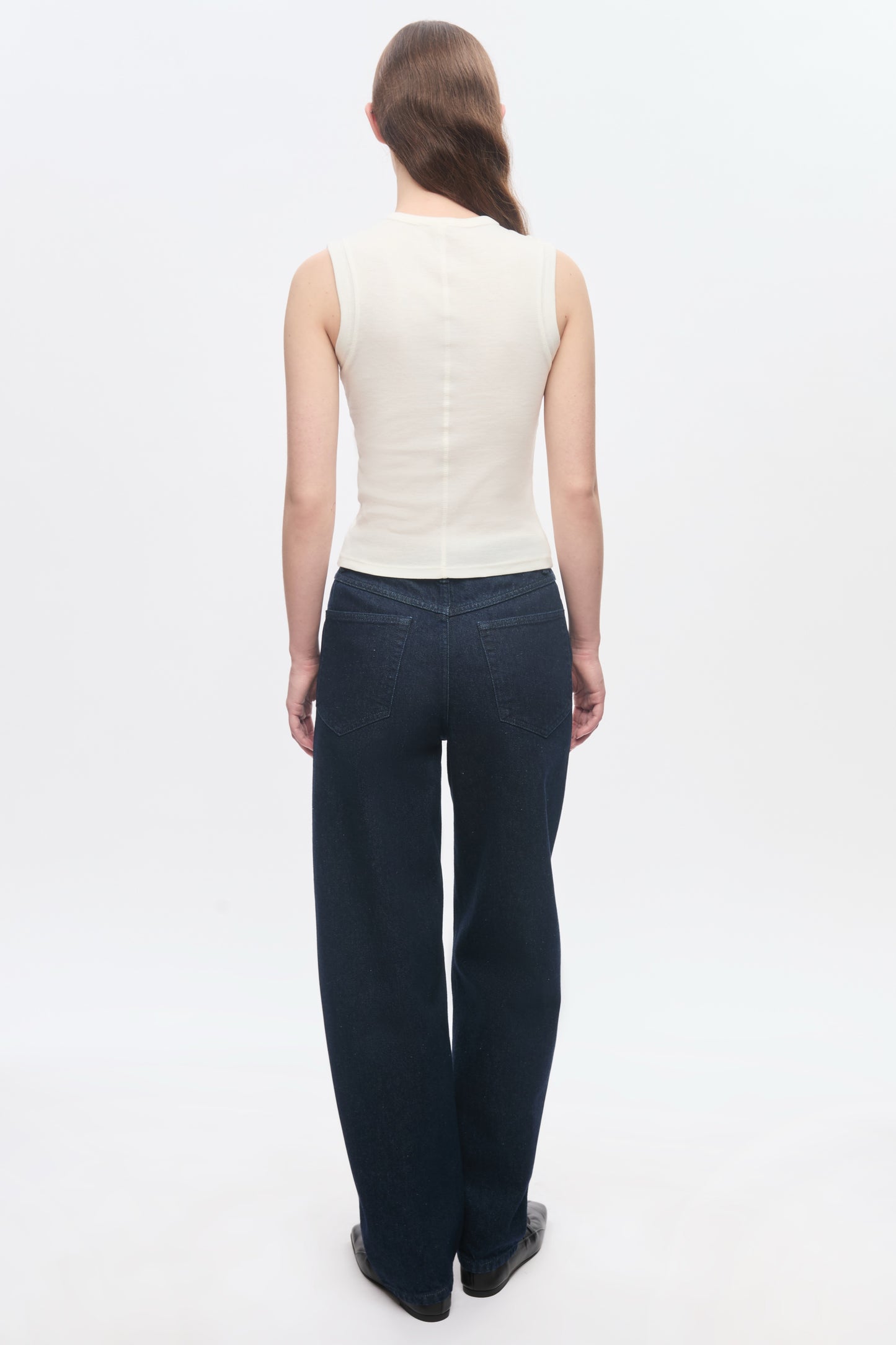 Women's Trace Tank in Marshmallow