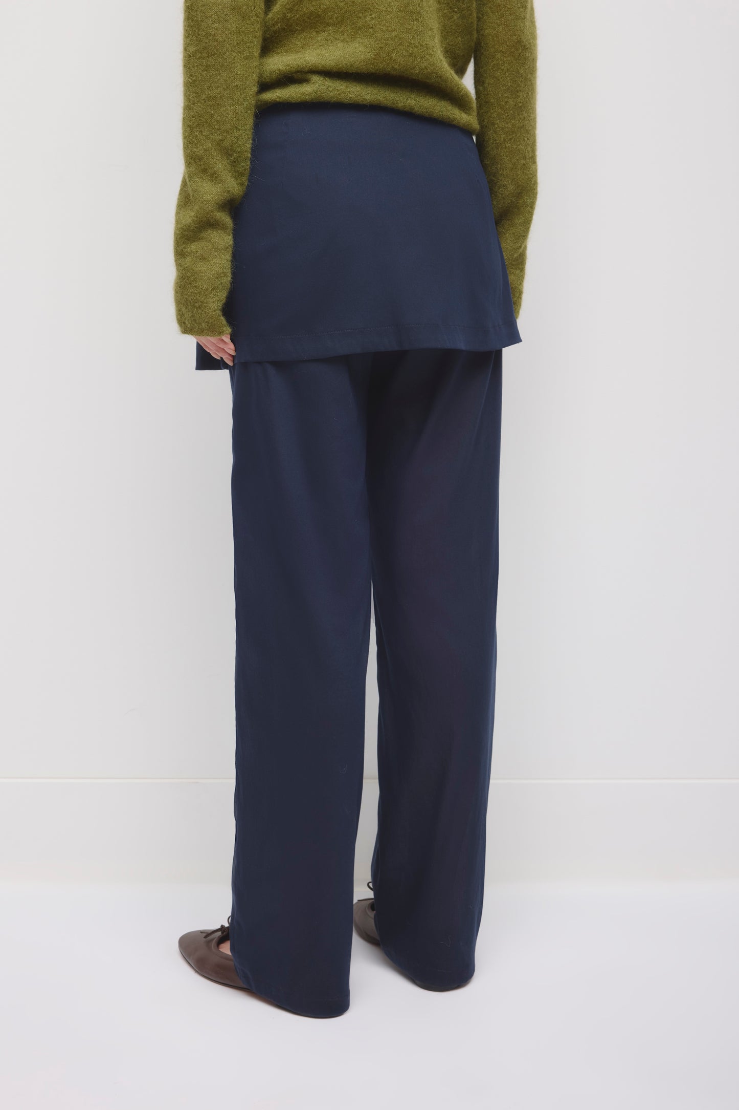 Women's Zaina Layered Pant in Deep Ocean