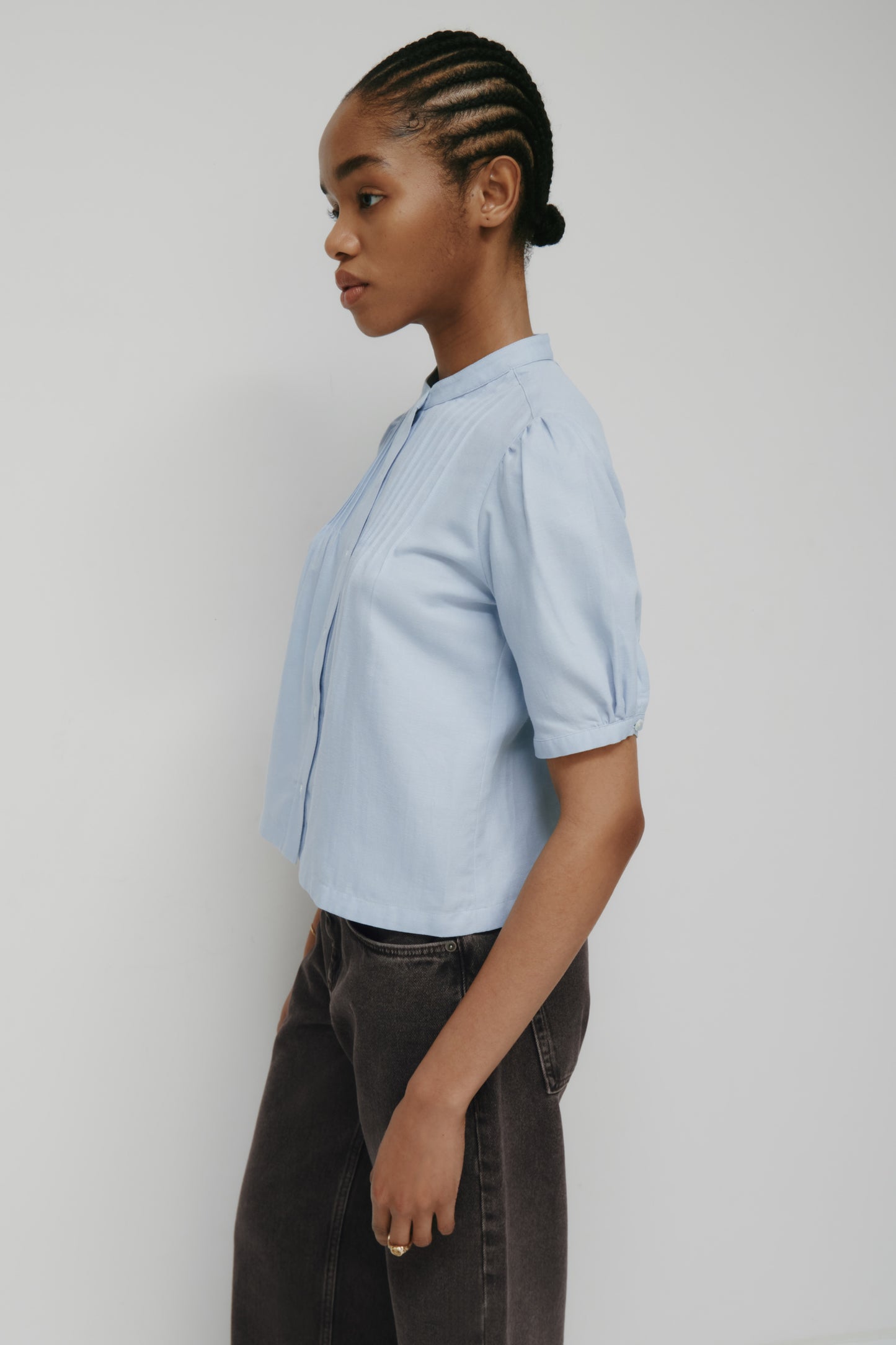 Women's Zayna Shirt in Blue Aura