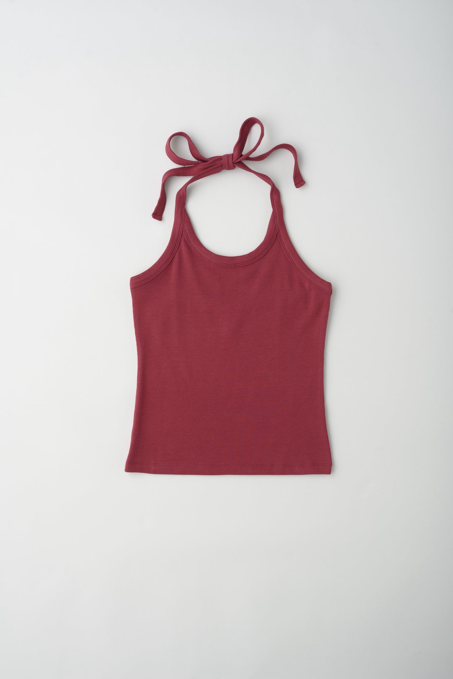 Women's Halter Tank in Sunstar Red