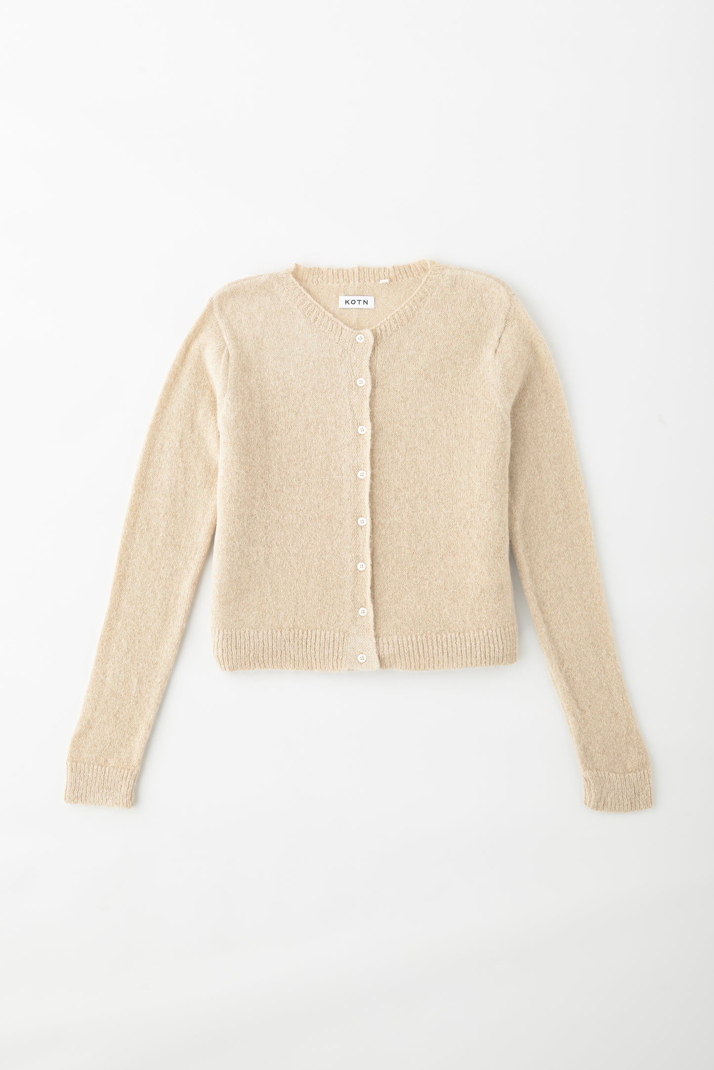 Women's Noor Fuzzy Cardigan in Sand