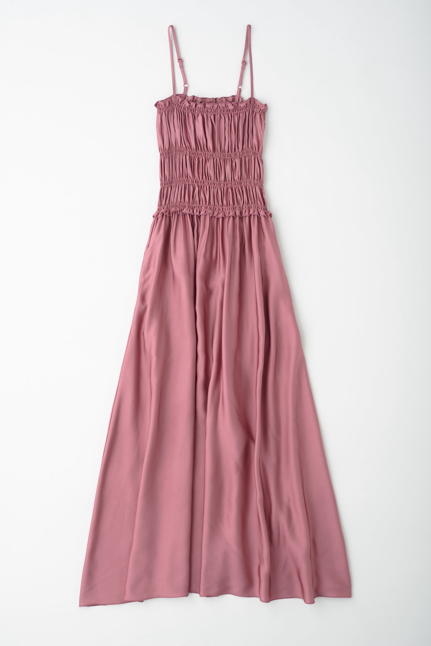 Women's Ruffle Dress in Dusty Rose