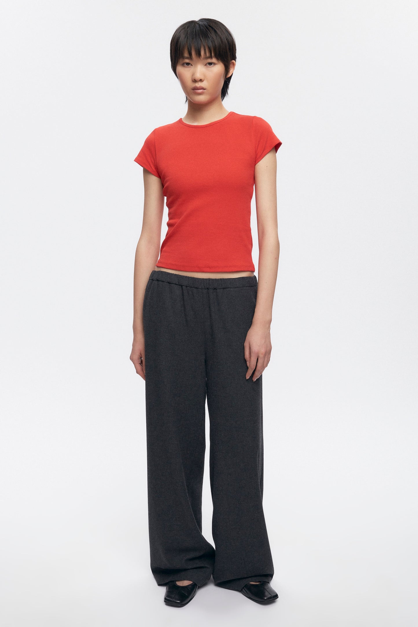Women's 90's Tee in Fiery Red