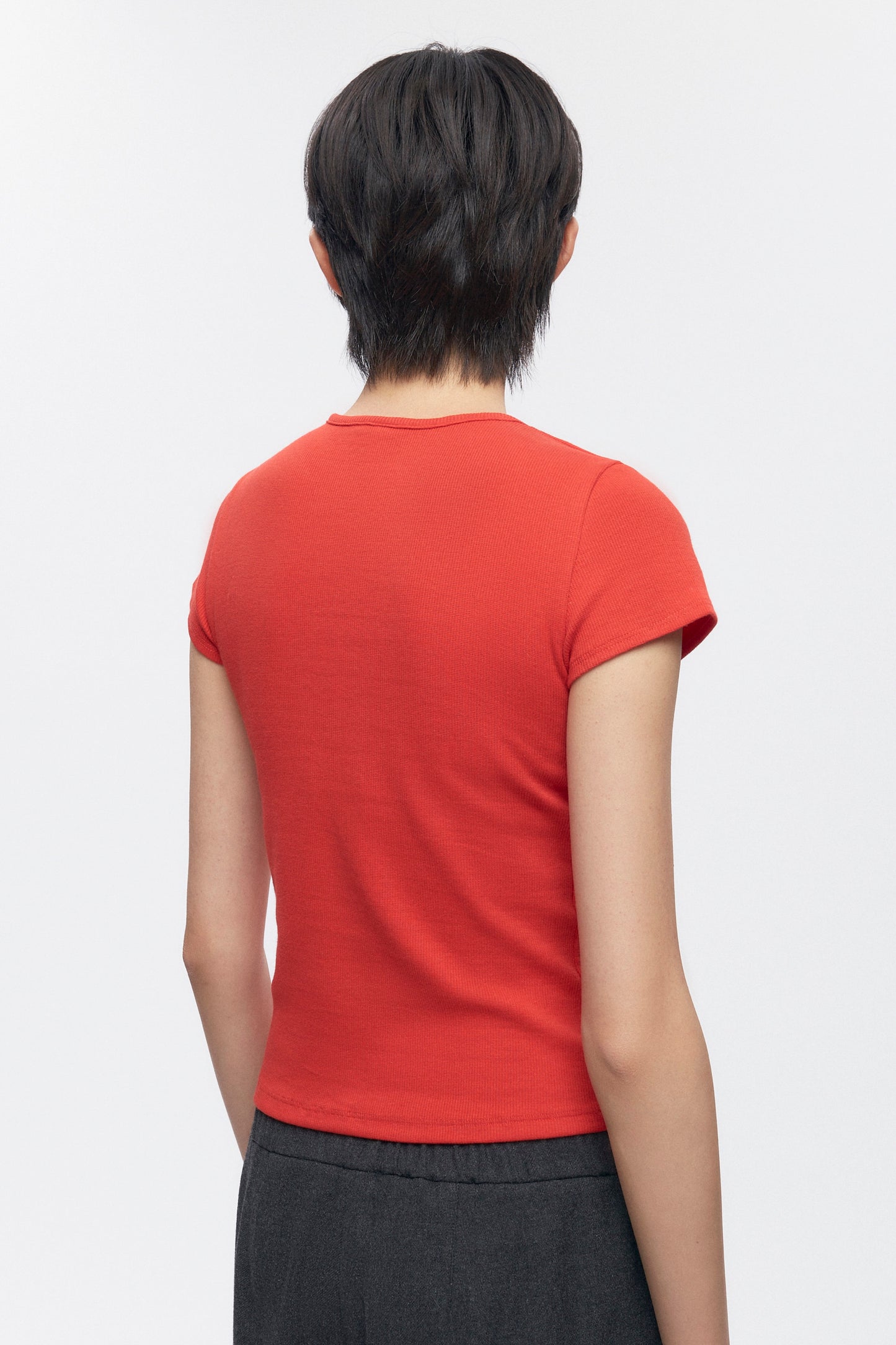 Women's 90's Tee in Fiery Red