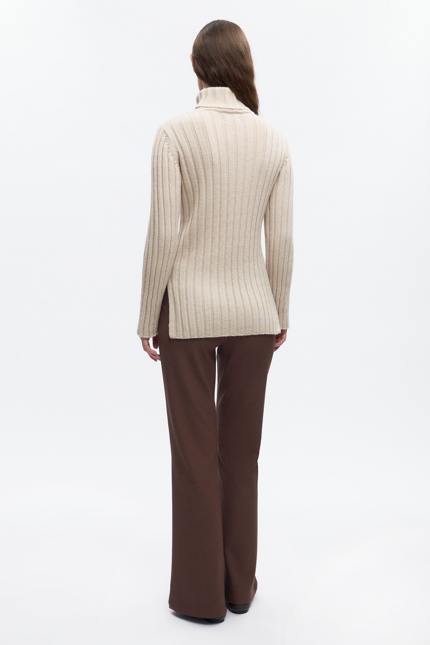 Women's 90's Turtleneck in Oat