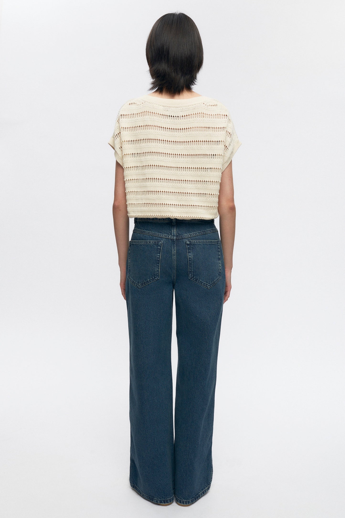 Women's Acacia Knit Vest in Natural