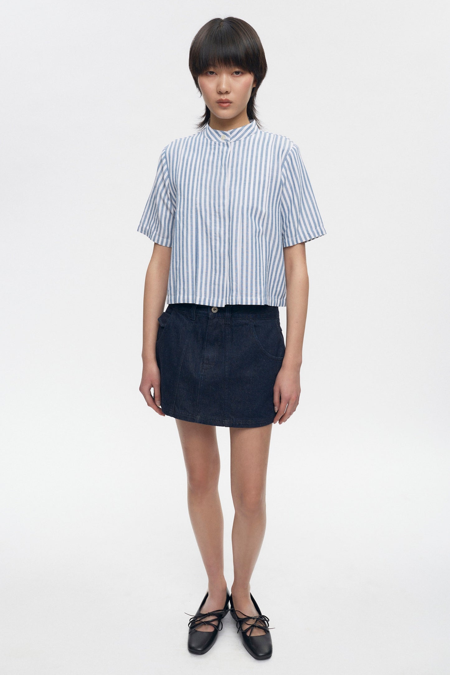 Women's Amarna Shirt in Dark Dusk