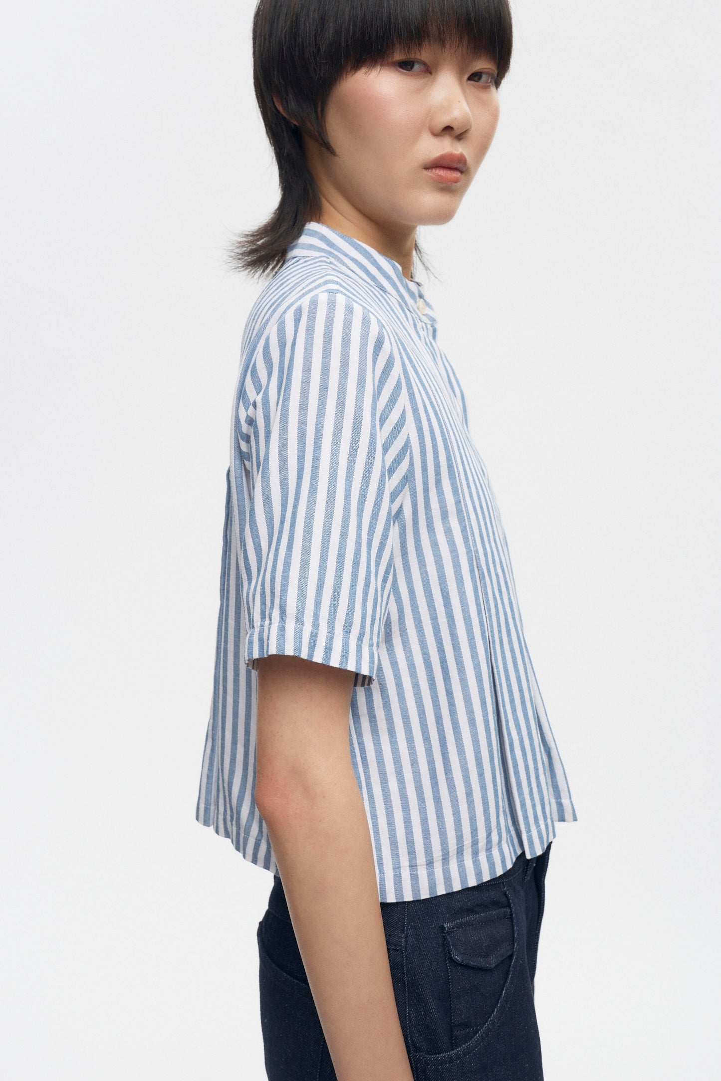 Women's Amarna Shirt in Dark Dusk
