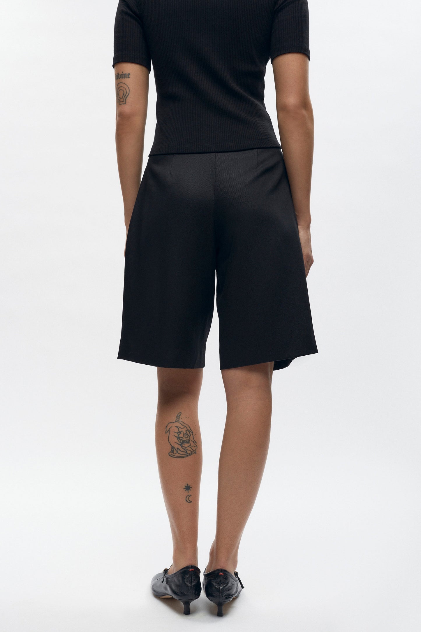 Women's Amun Bermuda in Black