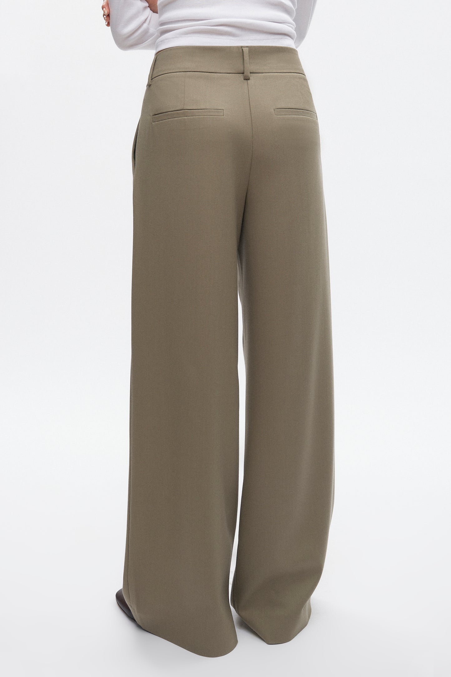 Women's Amun Wool Trouser in Desert