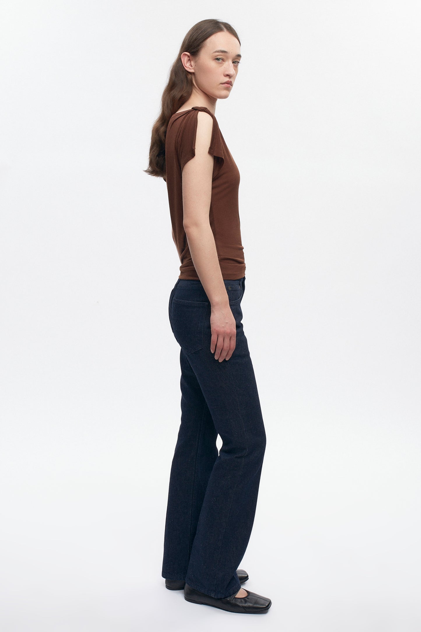 Women's Ayla Boatneck Top in Cocoa