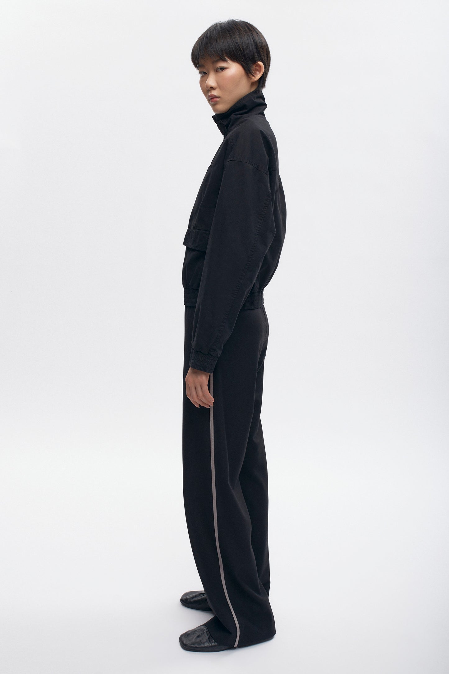 Women's Bomber Jacket in Black