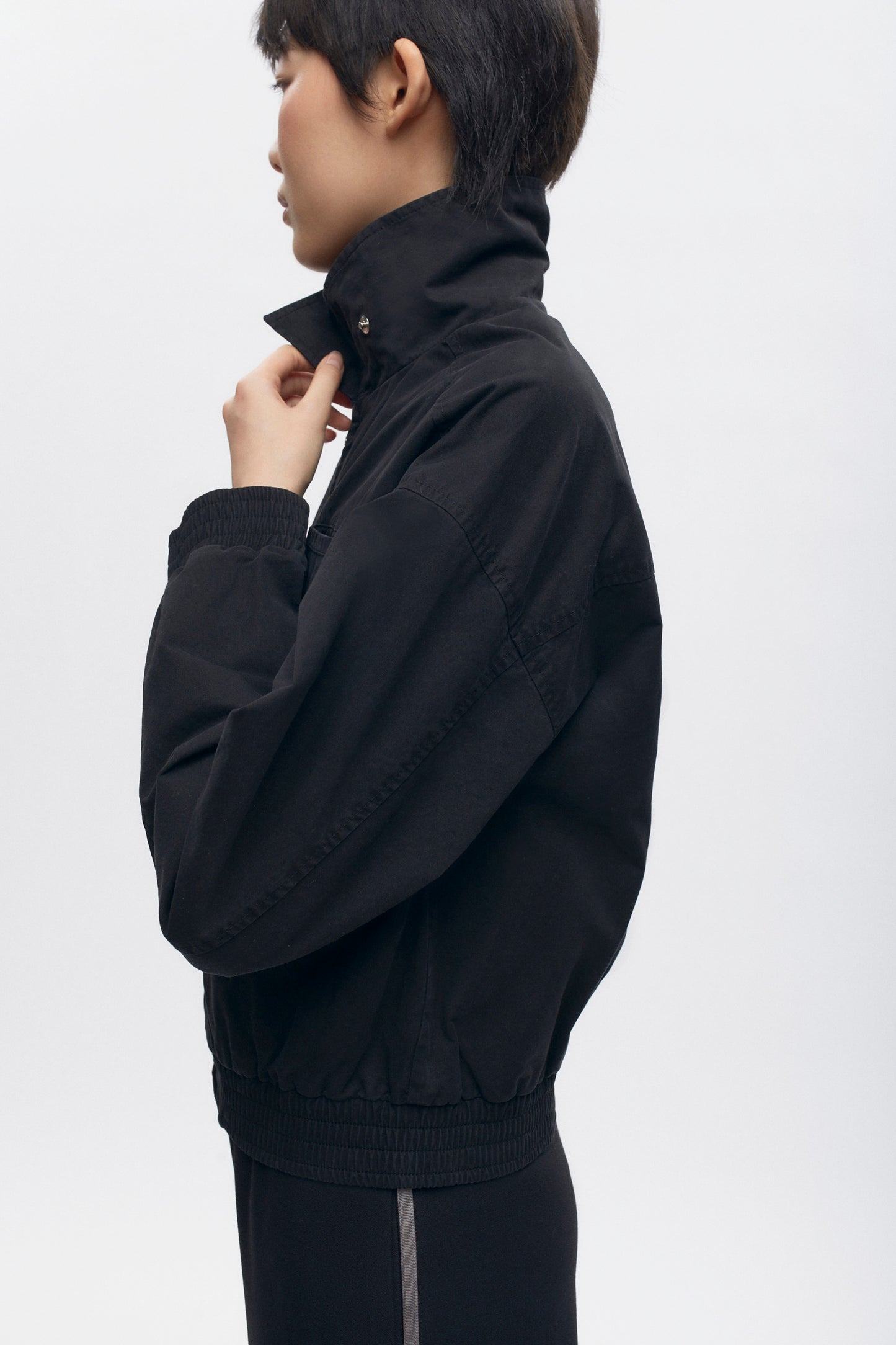 Women's Bomber Jacket in Black