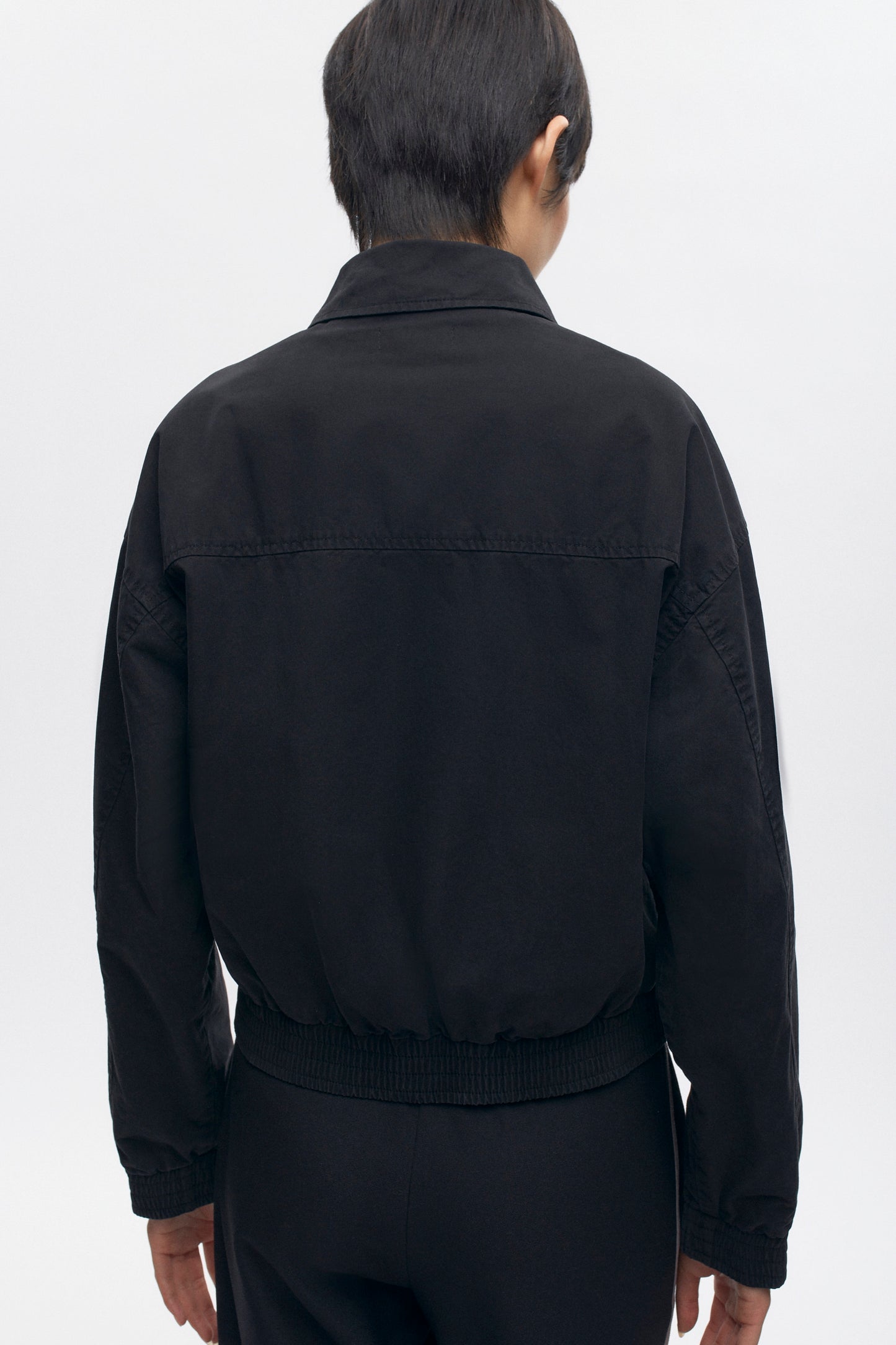 Women's Bomber Jacket in Black