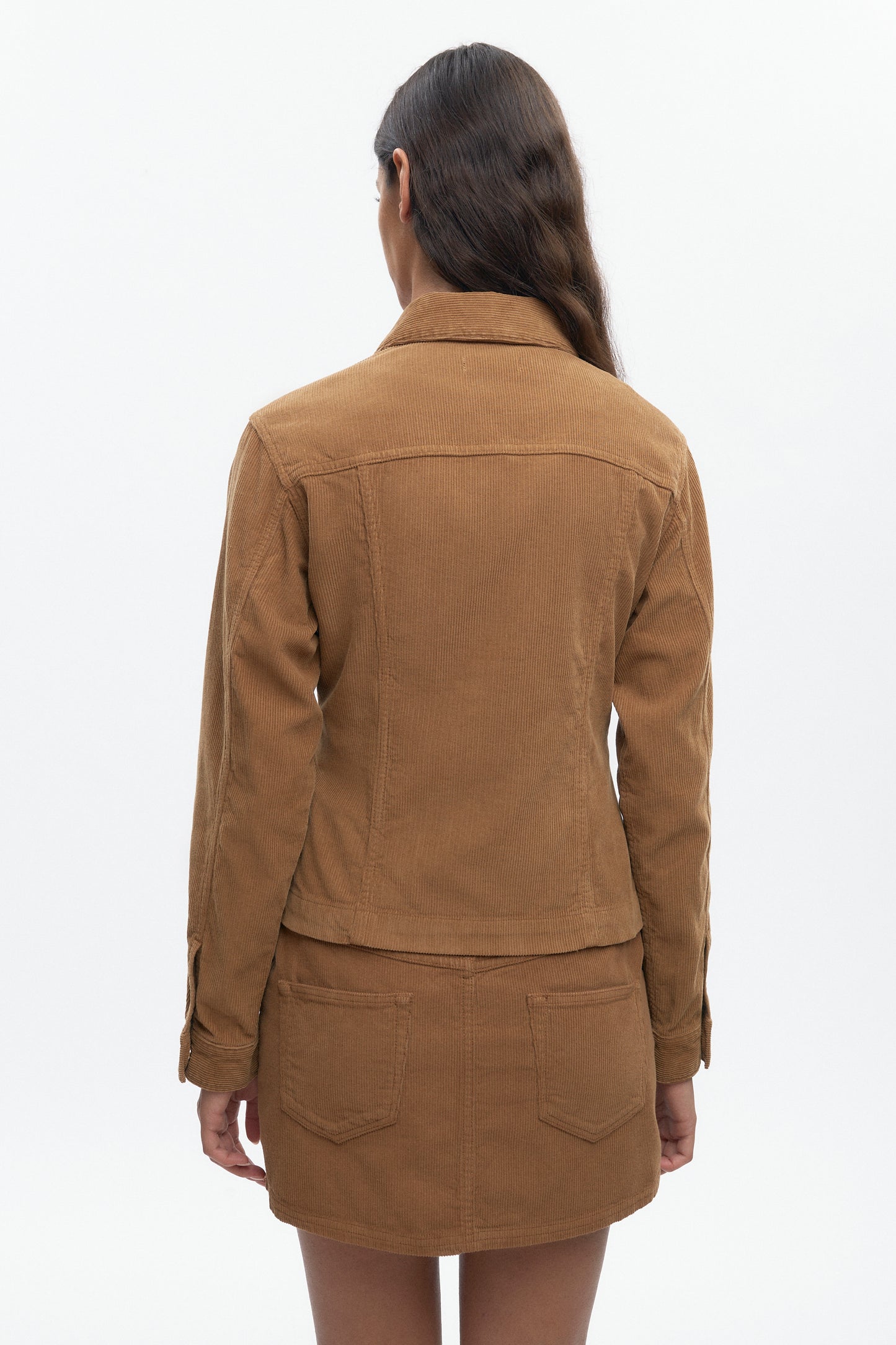 Women's Cord Jacket in Otter