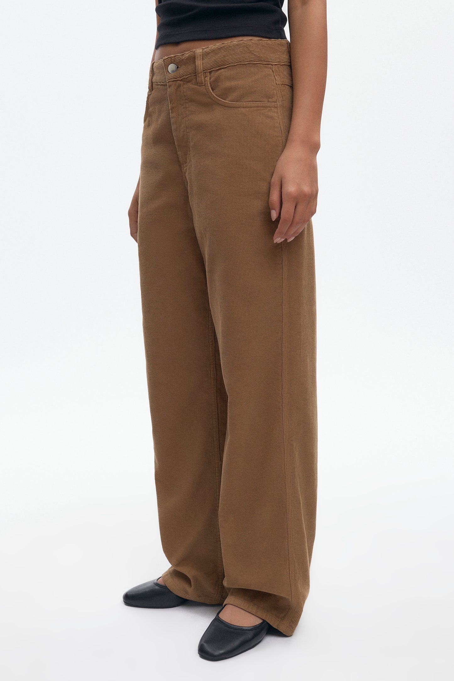 Women's Cord Taba Pant  in Otter