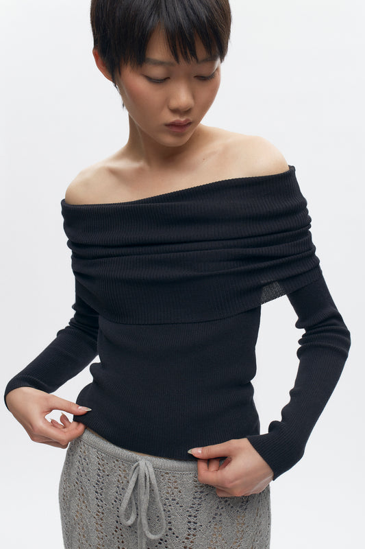 Women's Kornesh Longsleeve in Black