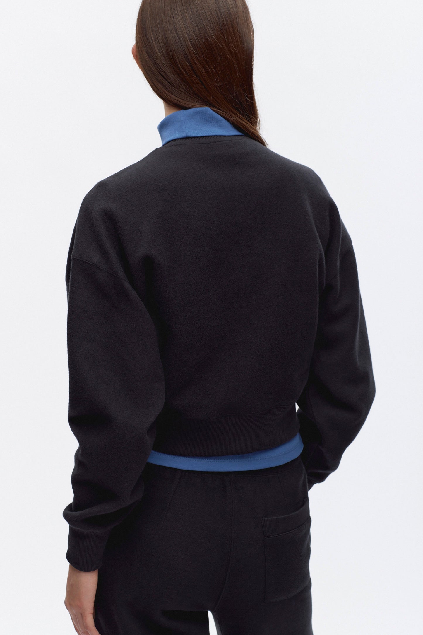 Women's Cozy Crewneck in Black