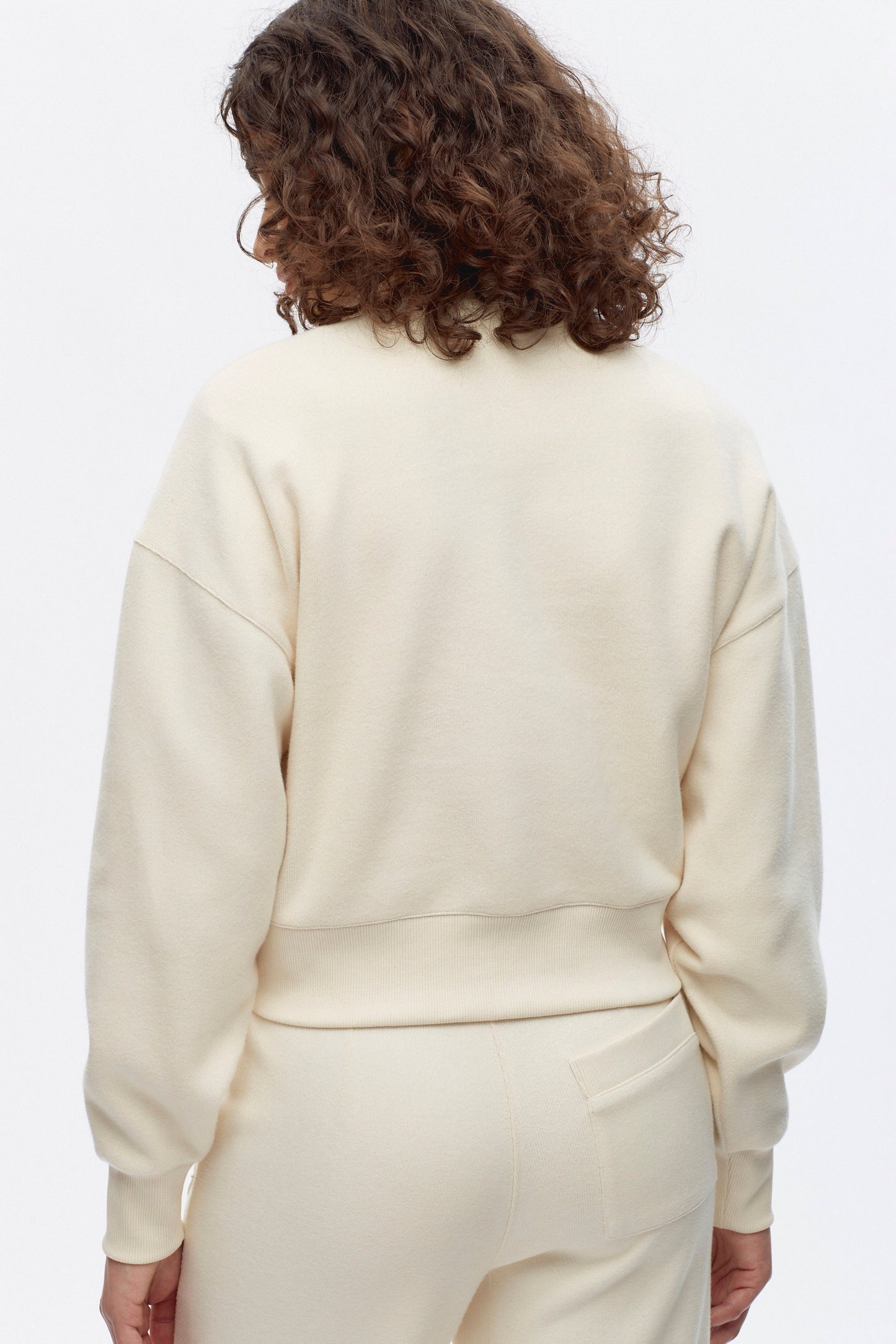 Women's Cozy Crewneck in Natural