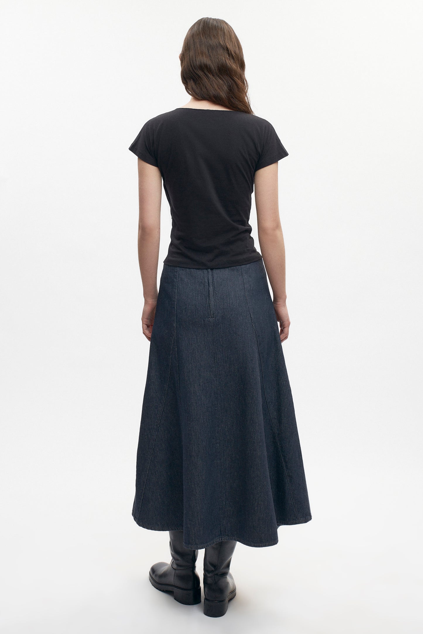 Women's Dalila Twist Top in Black