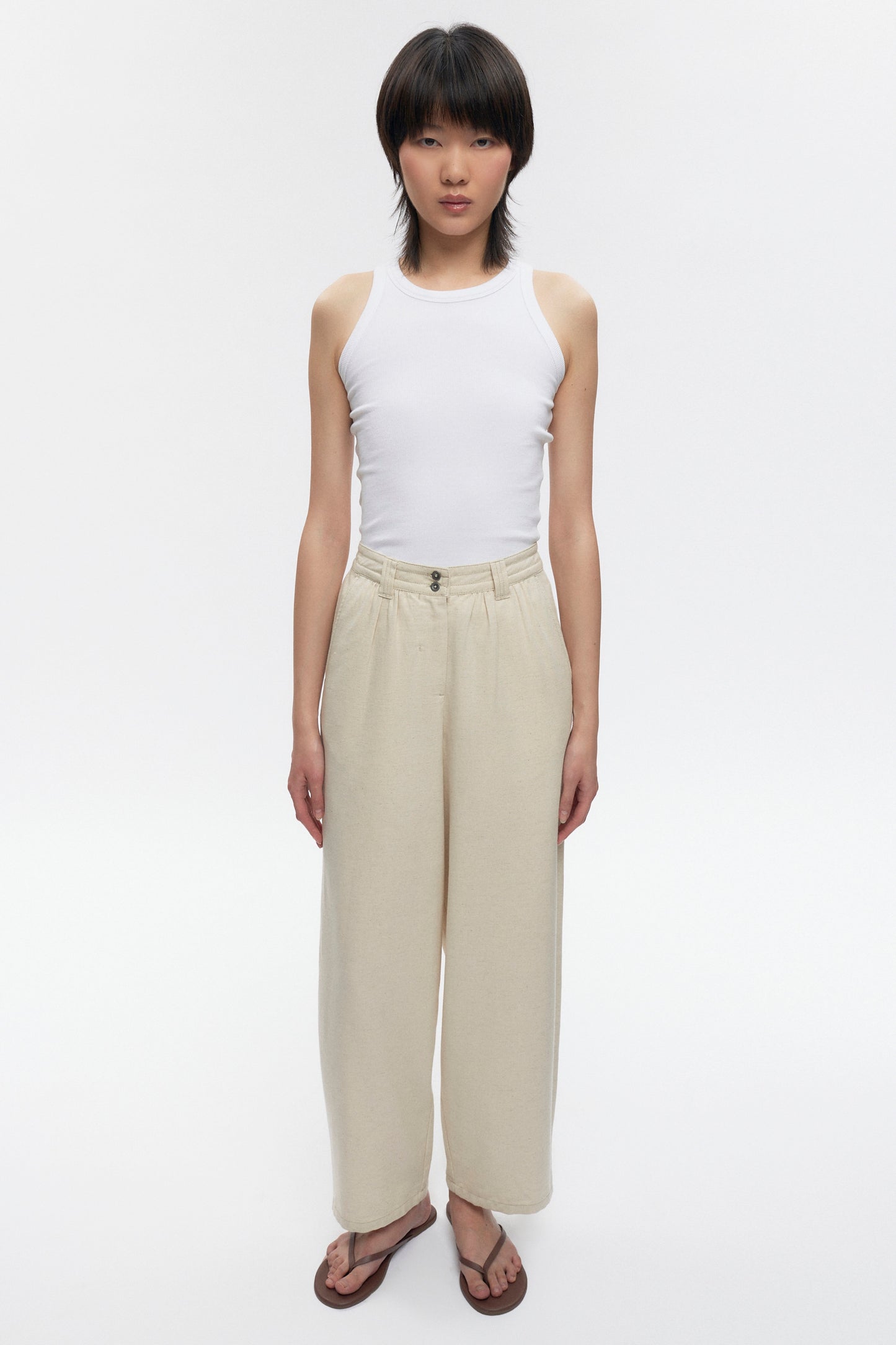 Women's Dendera Pants in Fog