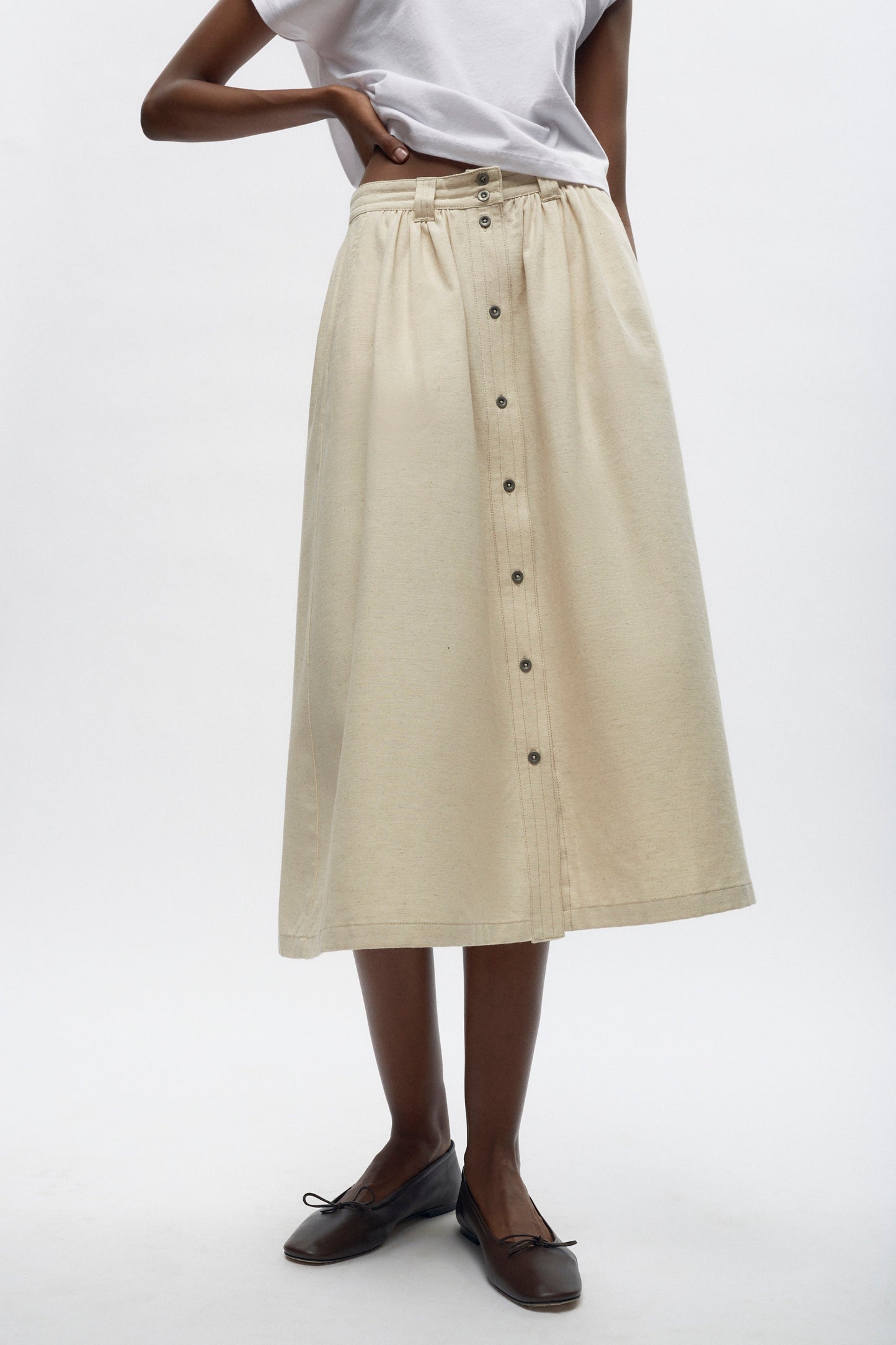 Women's Dendera Skirt in Fog