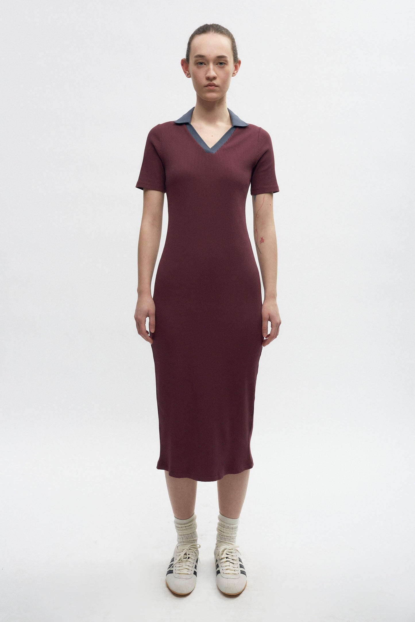 Women's Garden City Dress in Plum/Dark Dusk