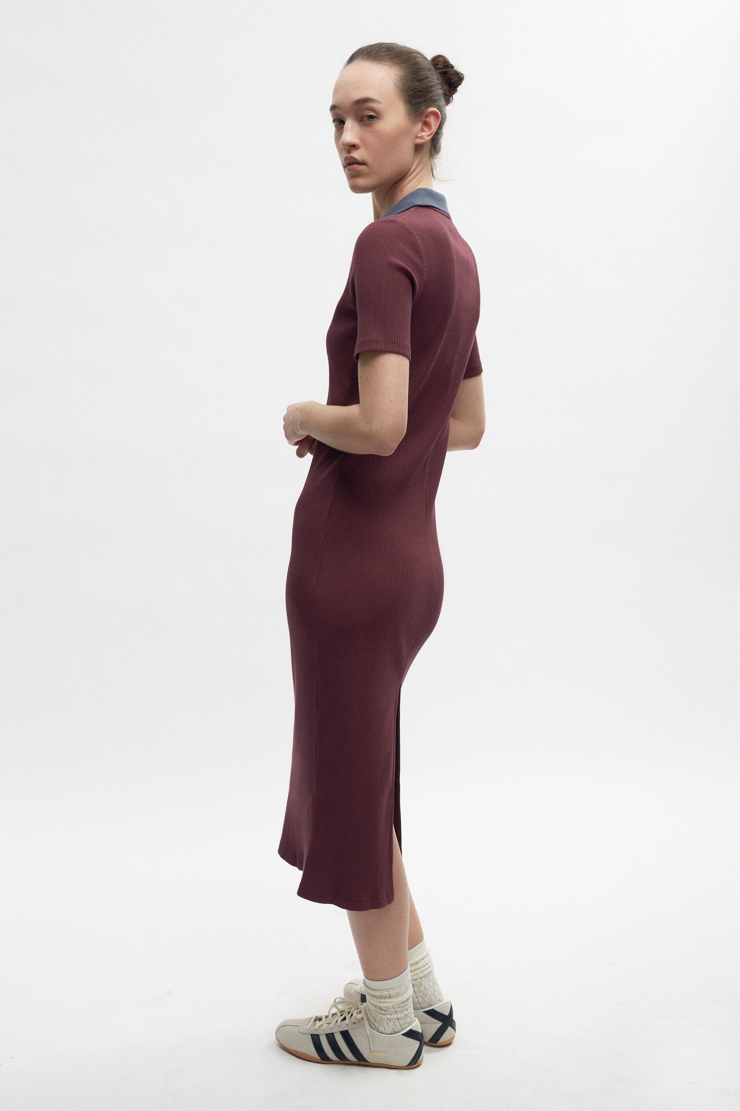 Women's Garden City Dress in Plum/Dark Dusk